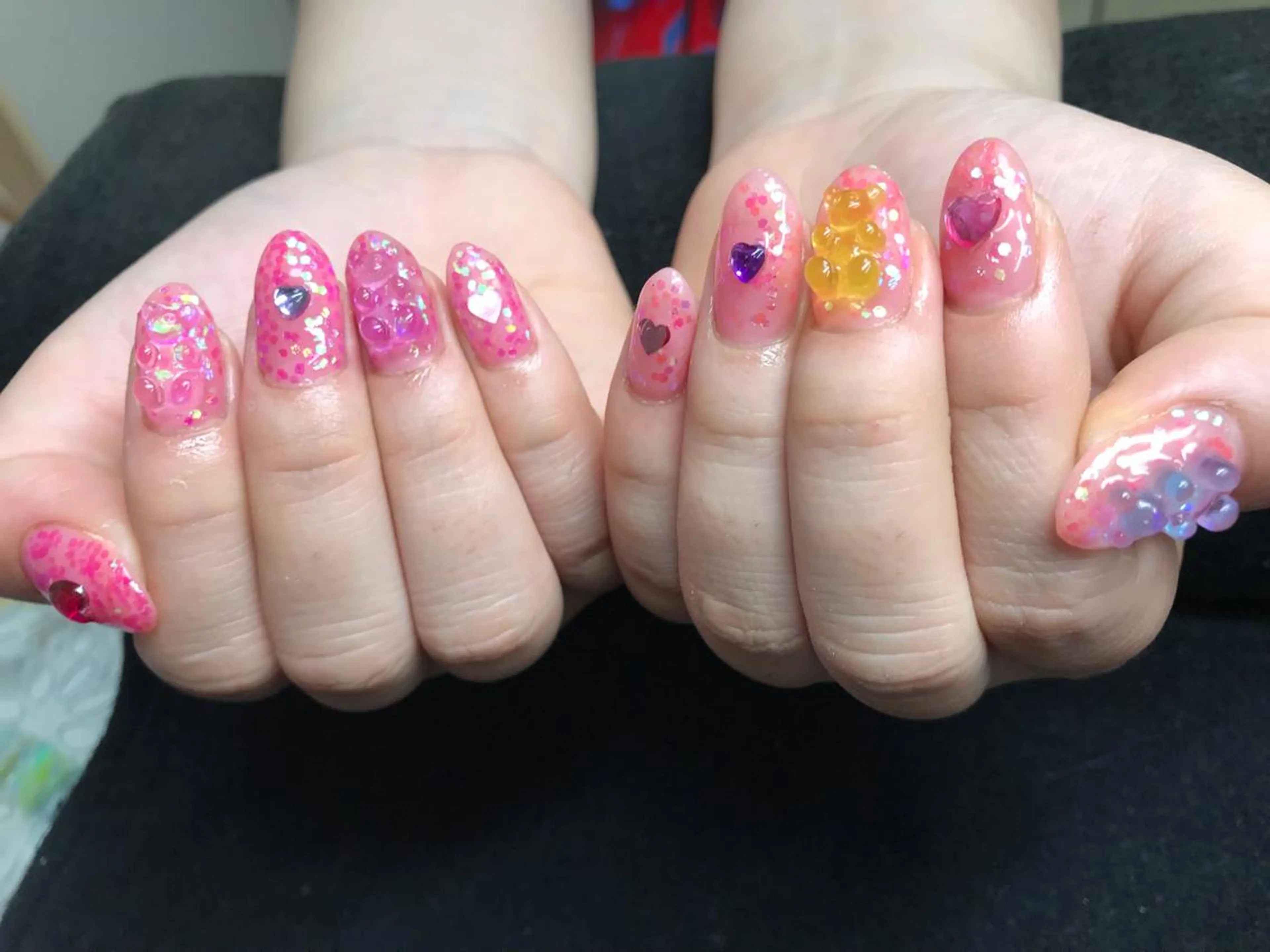 ネイル ハンドネイル Mana‪ ‪·͜· ❤︎‬のネイルデザイン