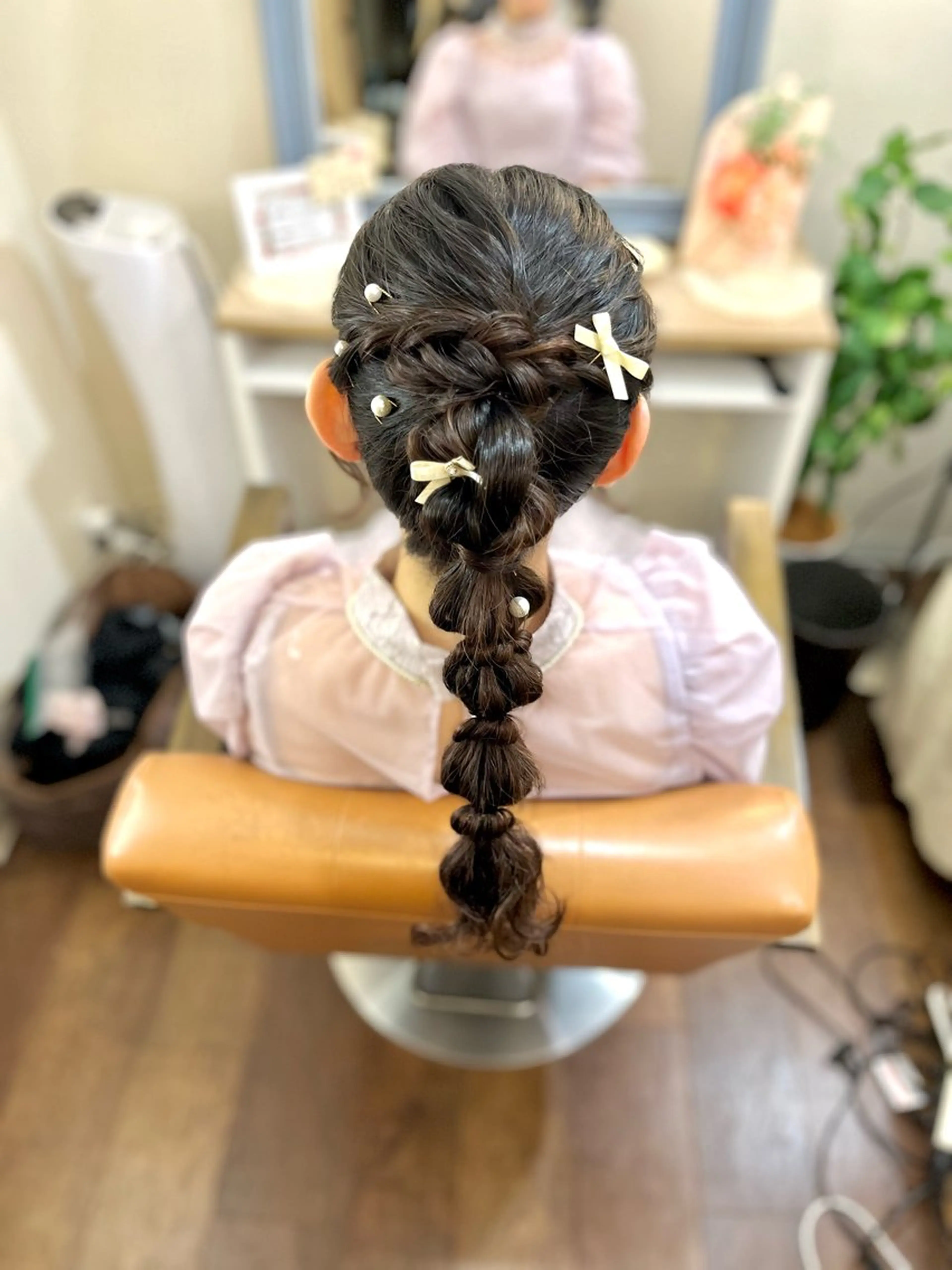 ヘアアレンジ 似合わせヘアメイク 💐オダギリチアキのヘアスタイル
