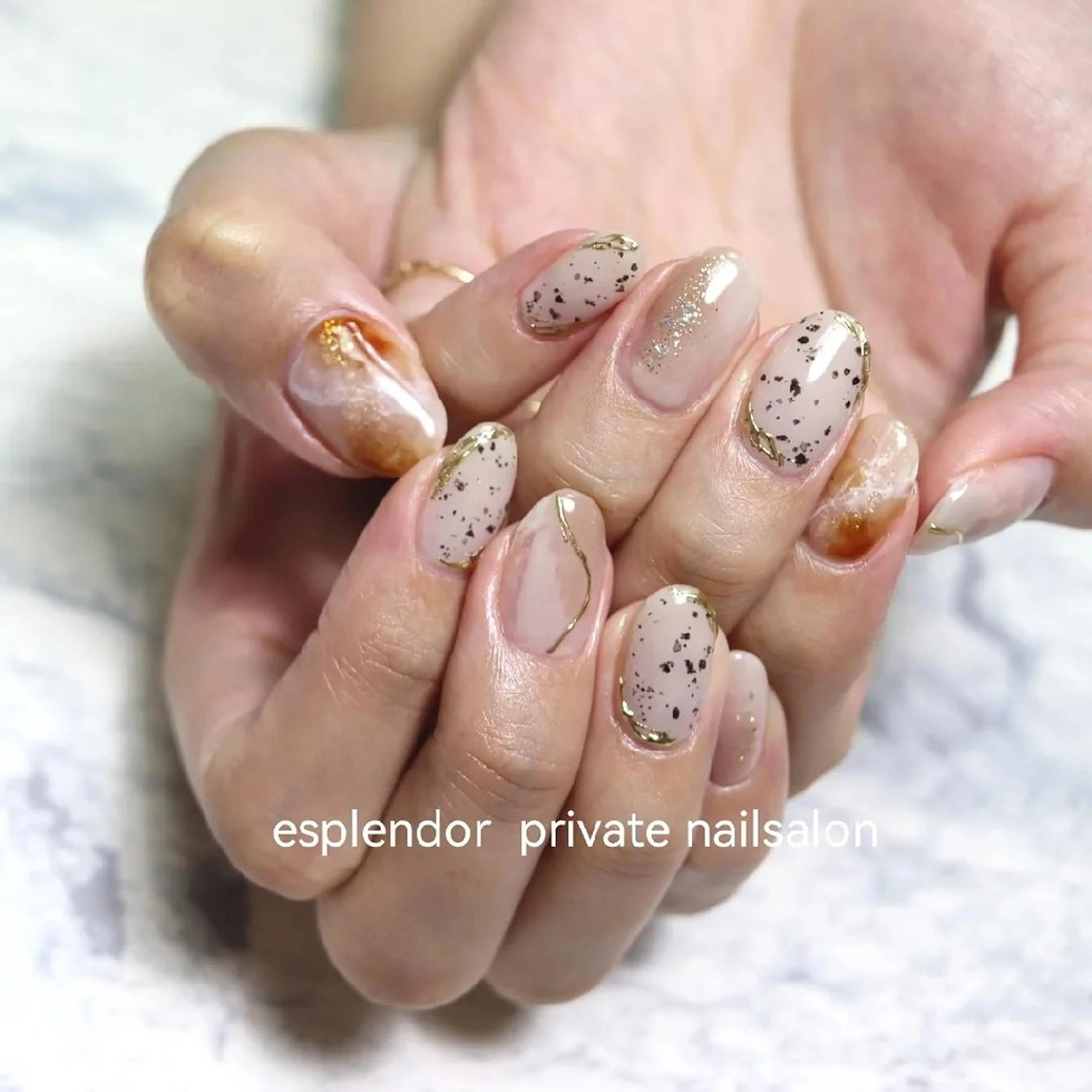 ネイル ニュアンスネイル esplendor  エスプレンドル所属・esplendor  エスプレンドルのネイルデザイン