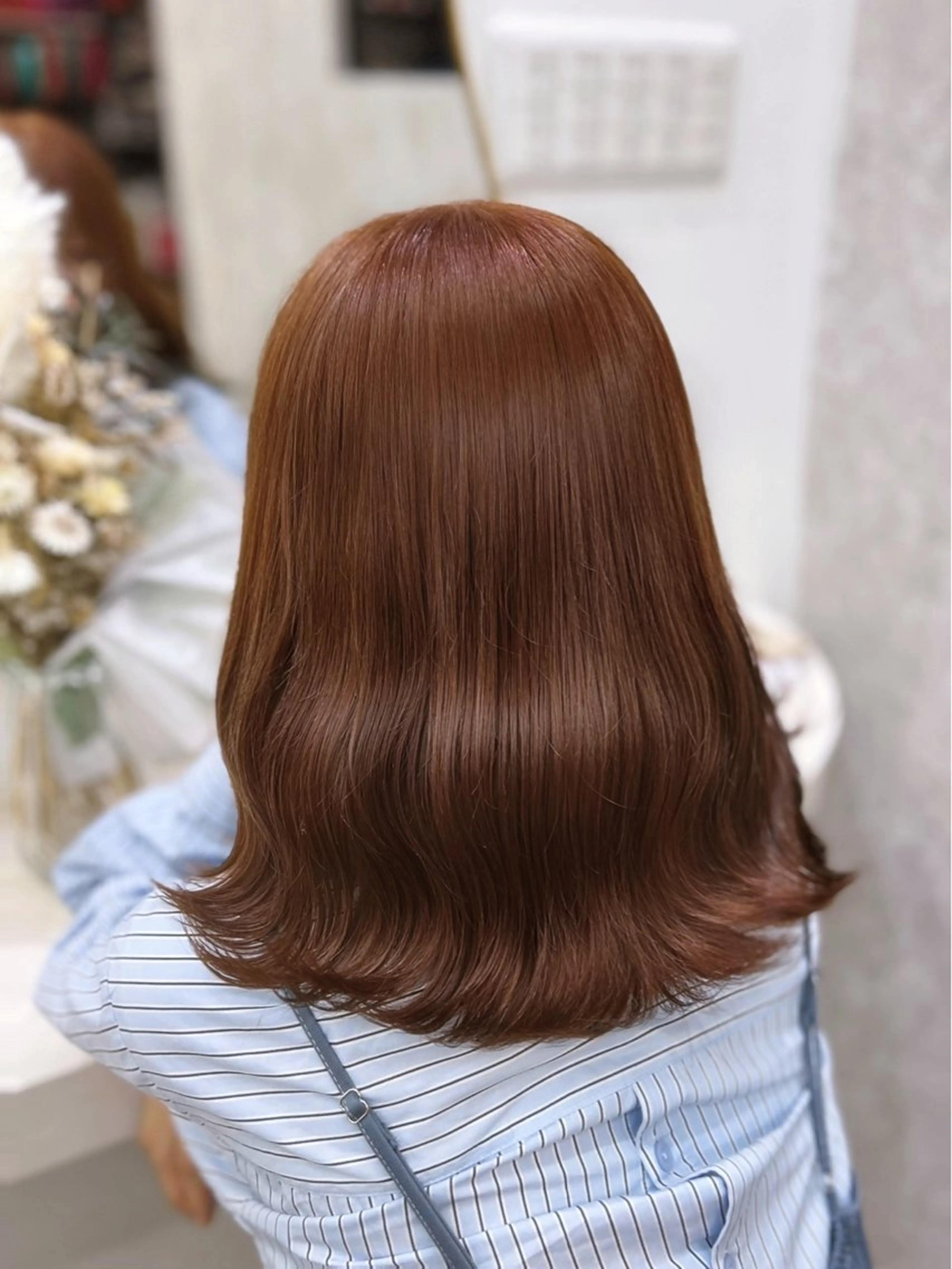 ミディアム カラー ヘアカラー 🫧そあん🫧大宮 カットモデル様募集中のヘアスタイル