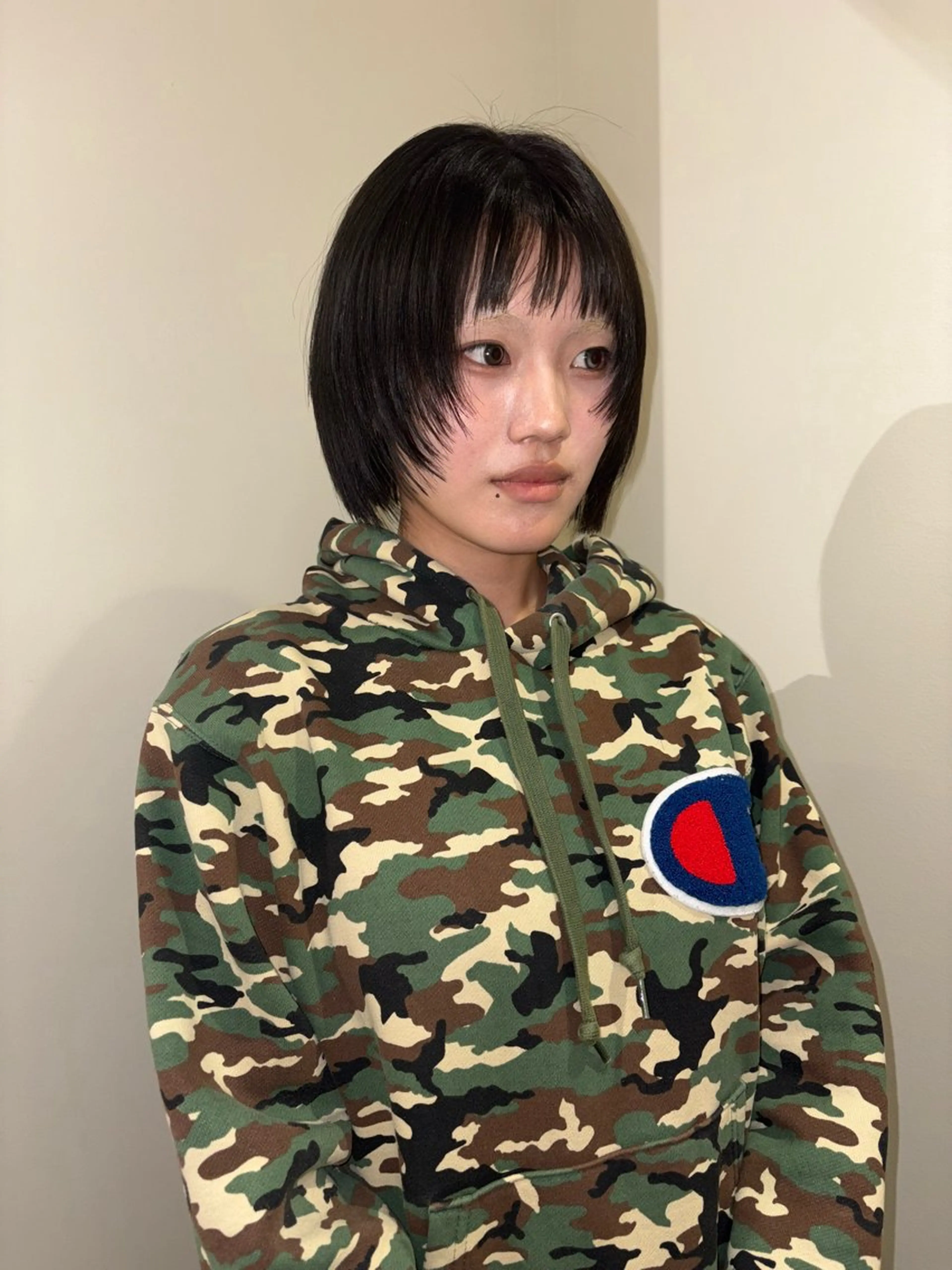 ミディアム カット ヘアカラー トリートメント natsuki /HUI 金山のヘアスタイル