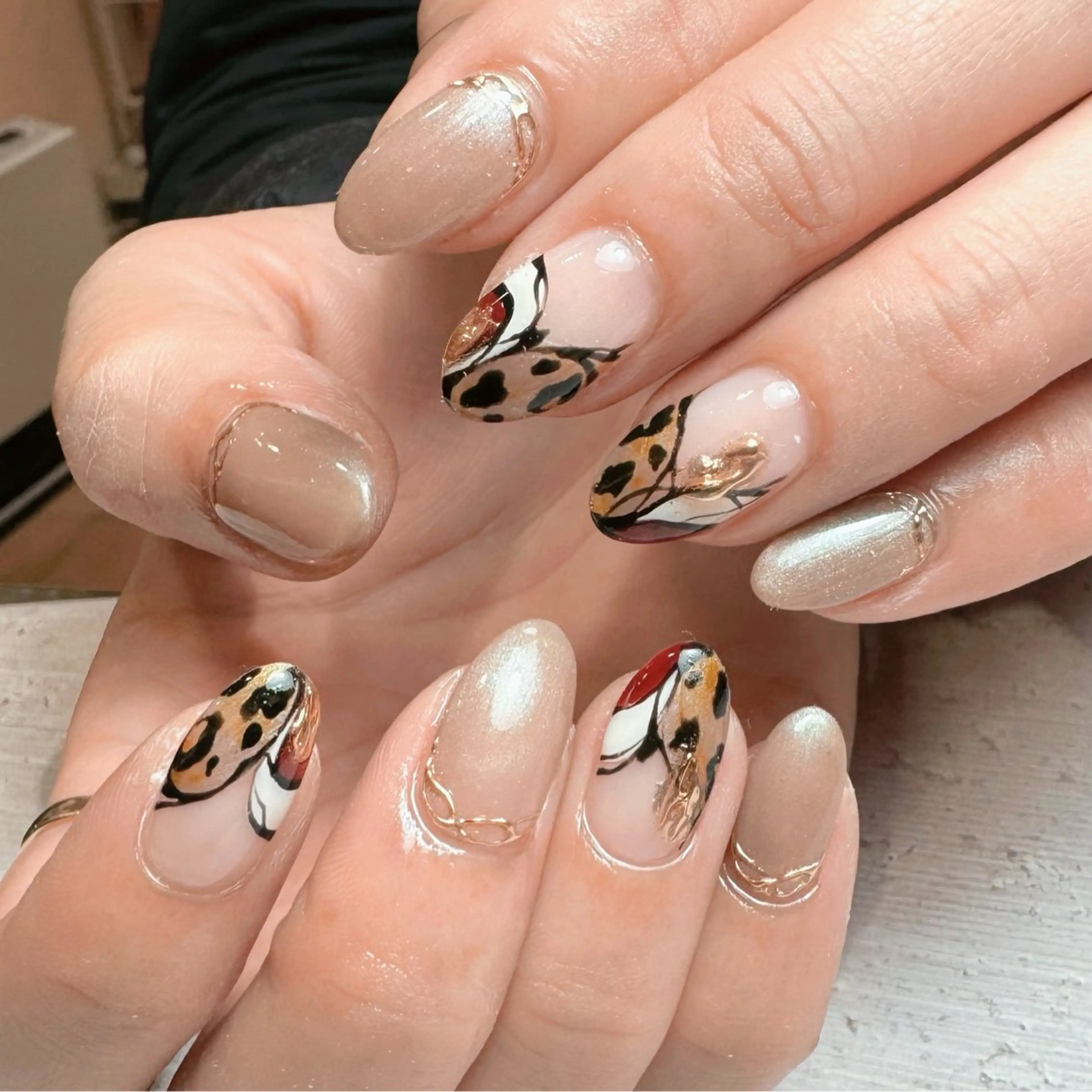 ネイル ハンドネイル nail&eyelash mate所属・京都/東向日/桂 ayumiのネイルデザイン