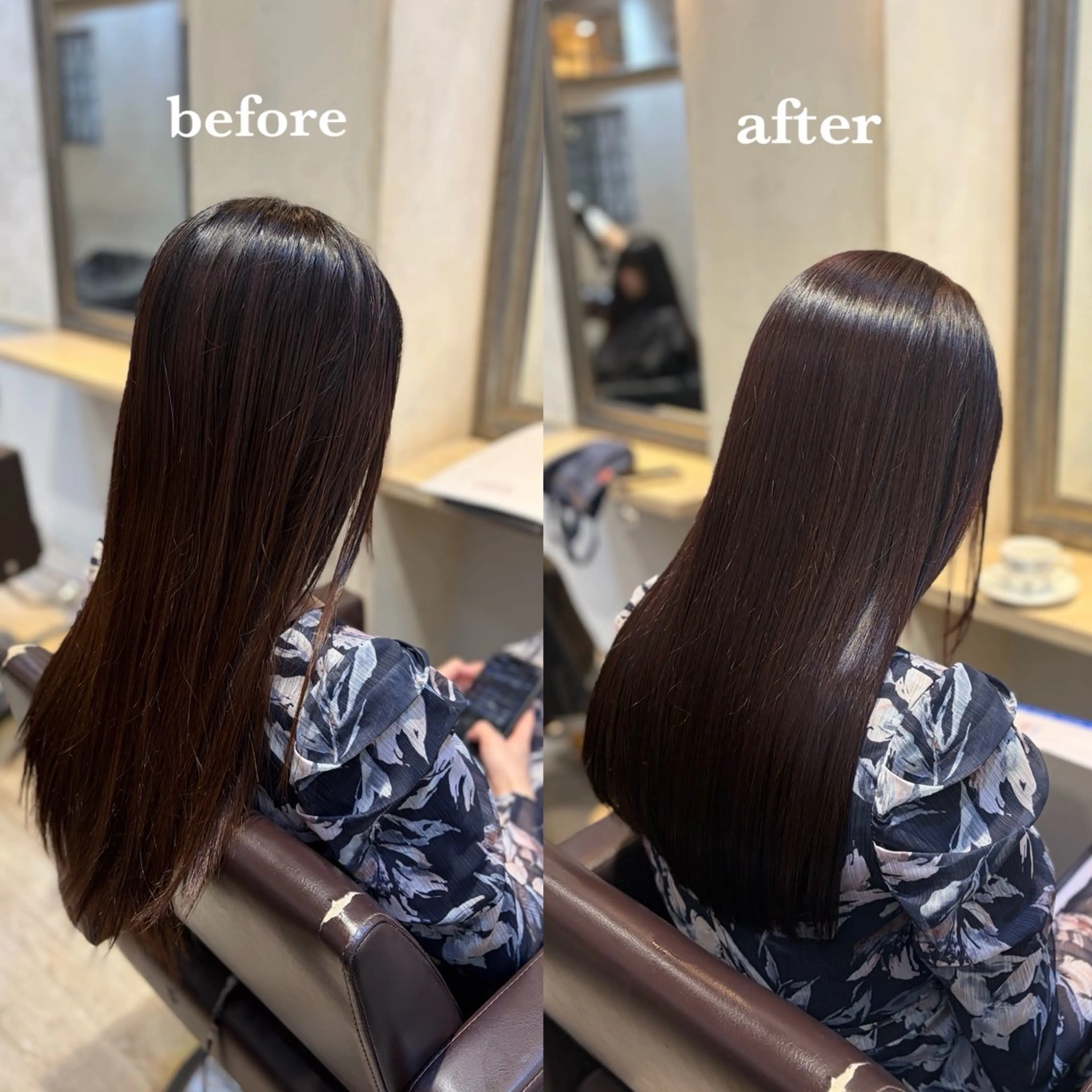 ロング 髪質改善 トリートメント カット ヘアカラー トリートメント Lutia新宿/ sumiのヘアスタイル