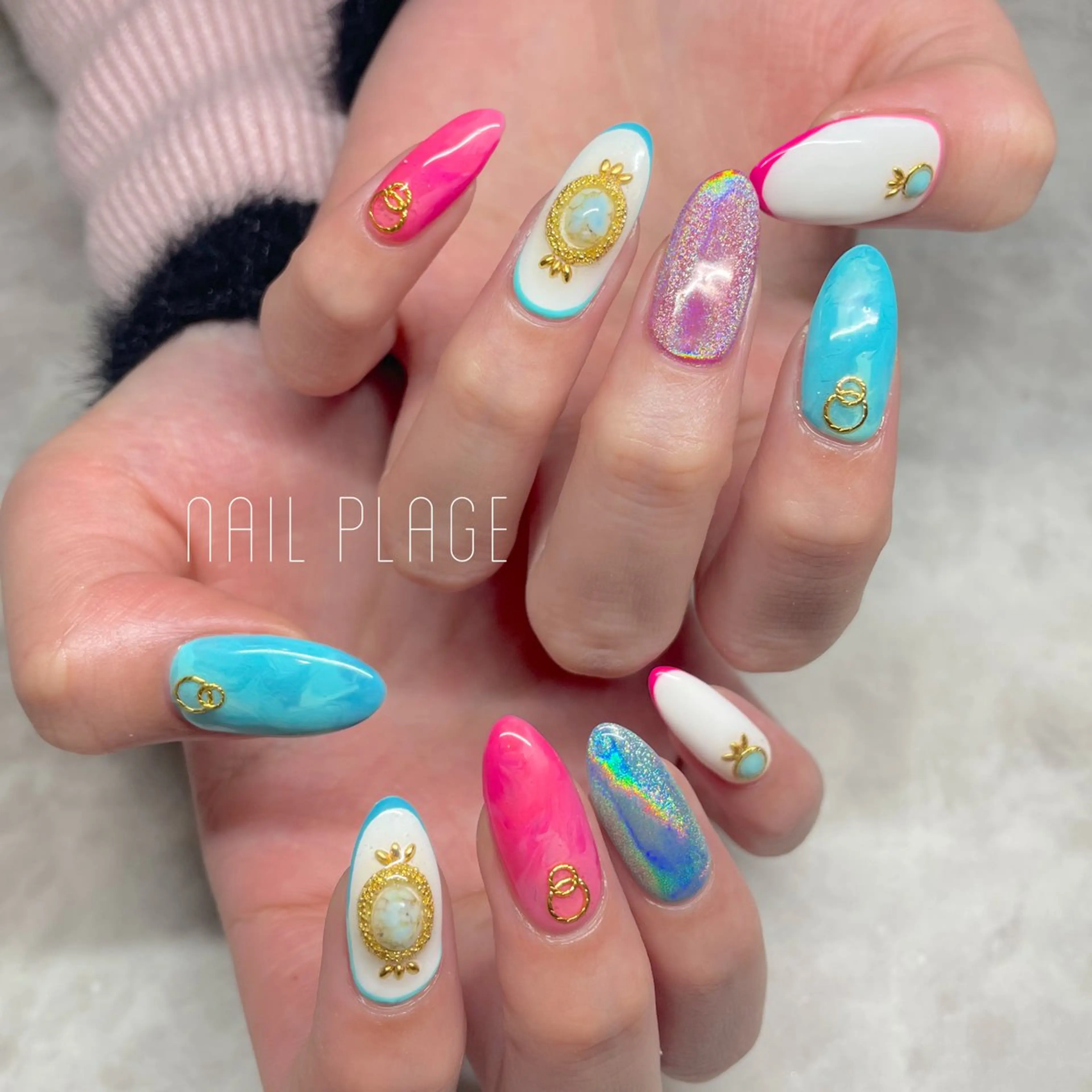 ネイル nail Plage Imai kanaのネイルデザイン