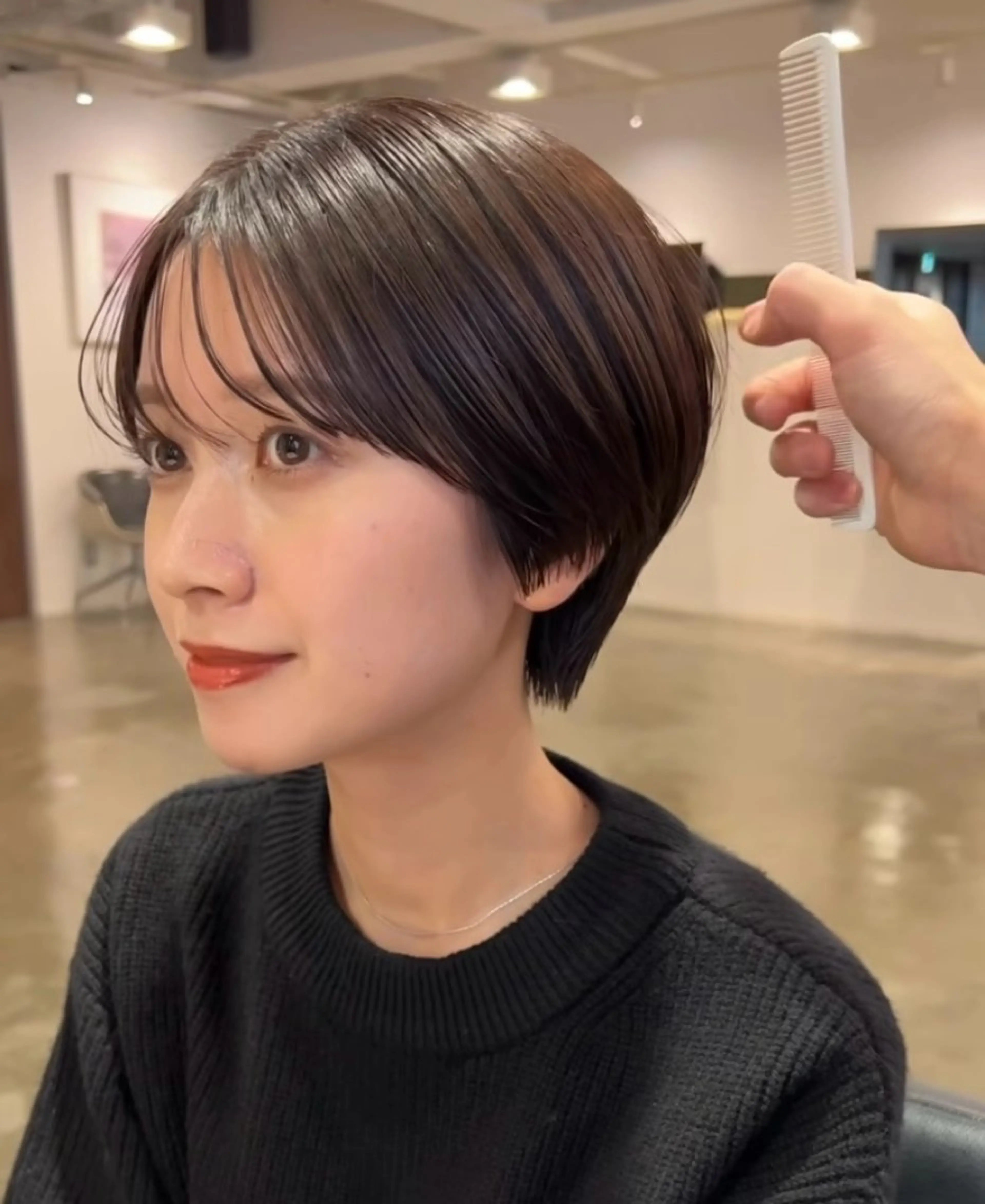 ショート 🩰無料カットモデル ショート/莉紗子🫧のヘアスタイル