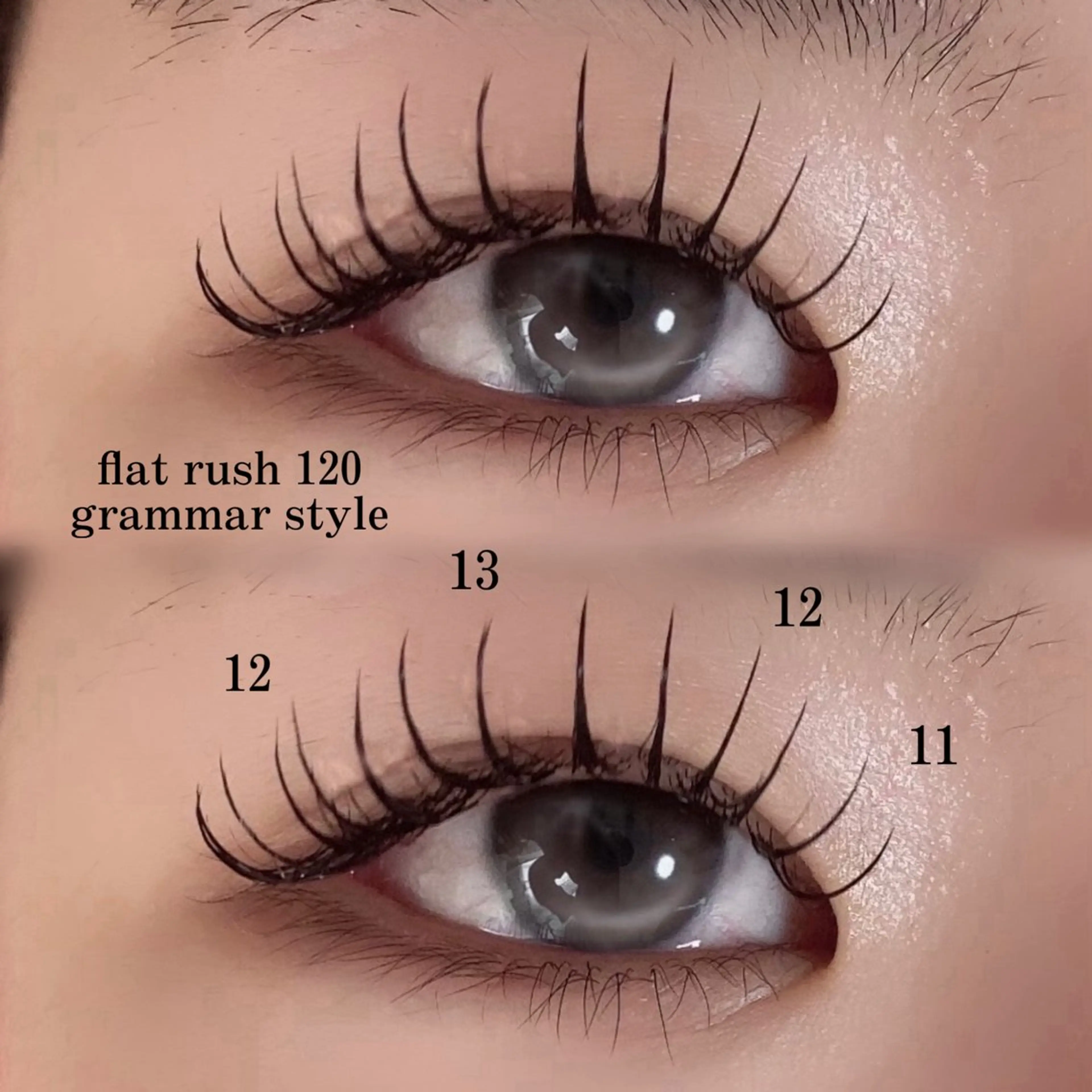 マツエク・マツパ 𝑬𝒓𝒖/京都駅 /束感まつ毛🎀のマツエク・マツパデザイン