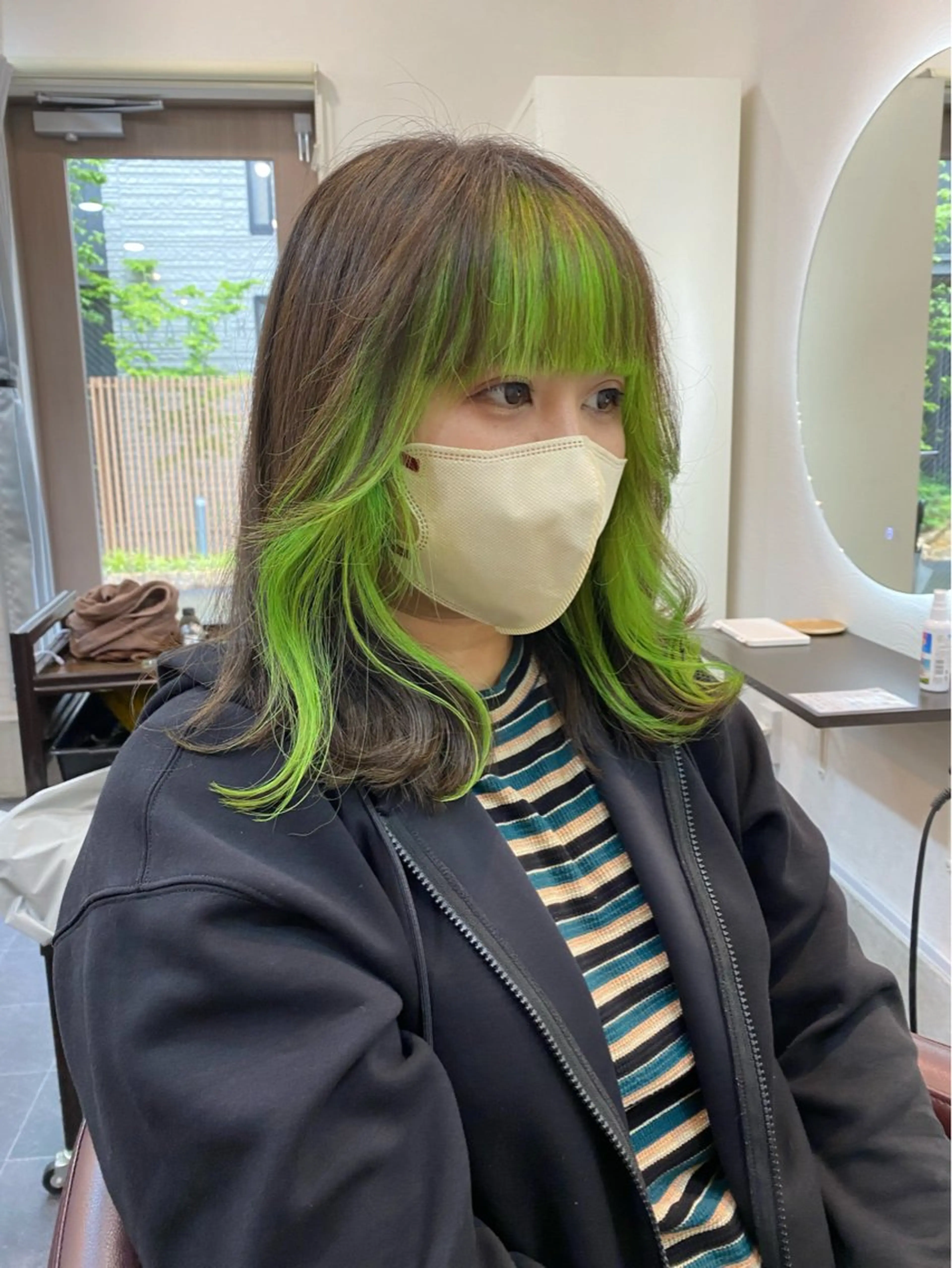 ミディアム カラー 🌴TELAHAIR 葛西店RIKU🌊のヘアスタイル