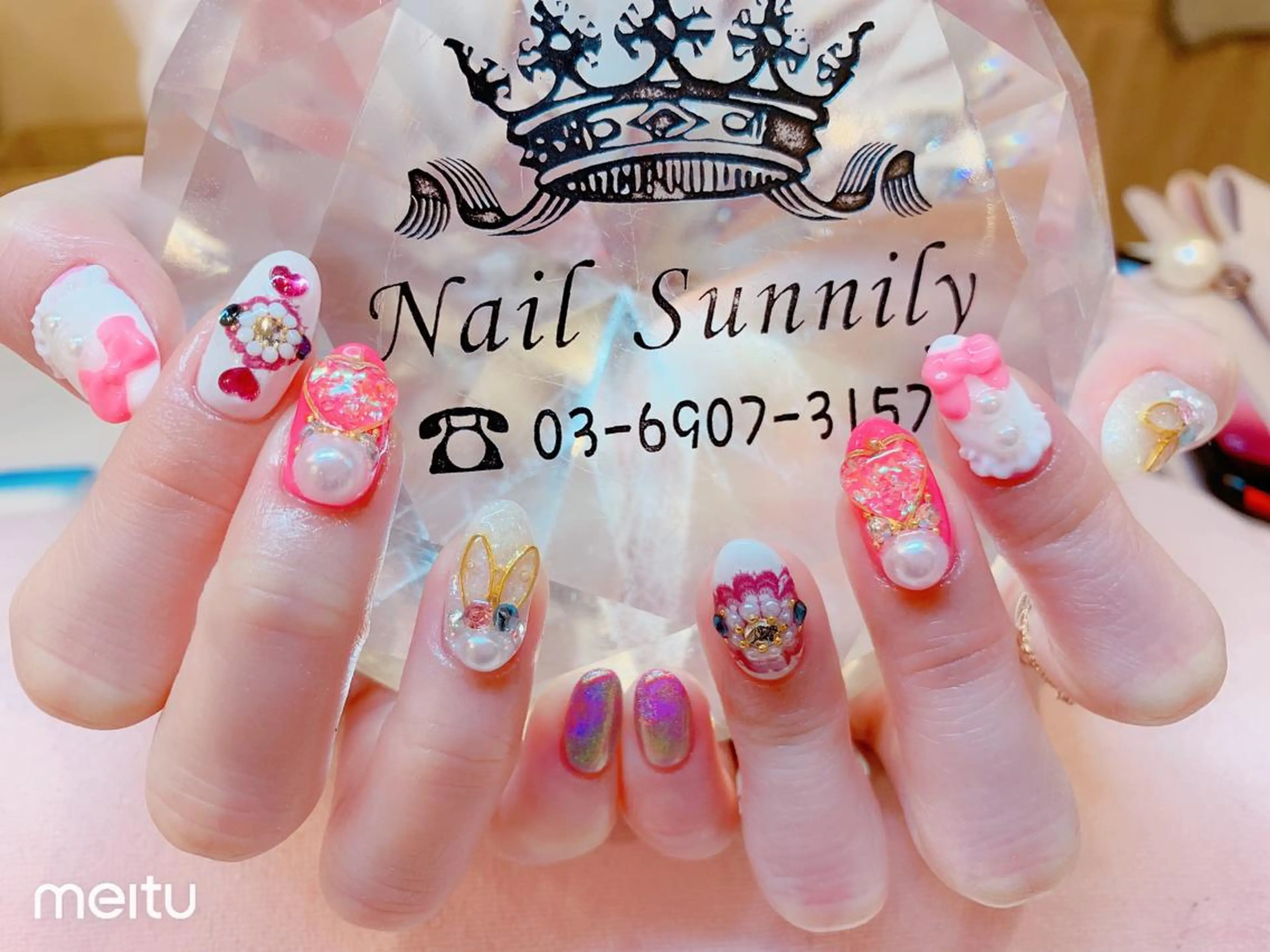 ネイル 長さだし専門店 M2　rikaのネイルデザイン