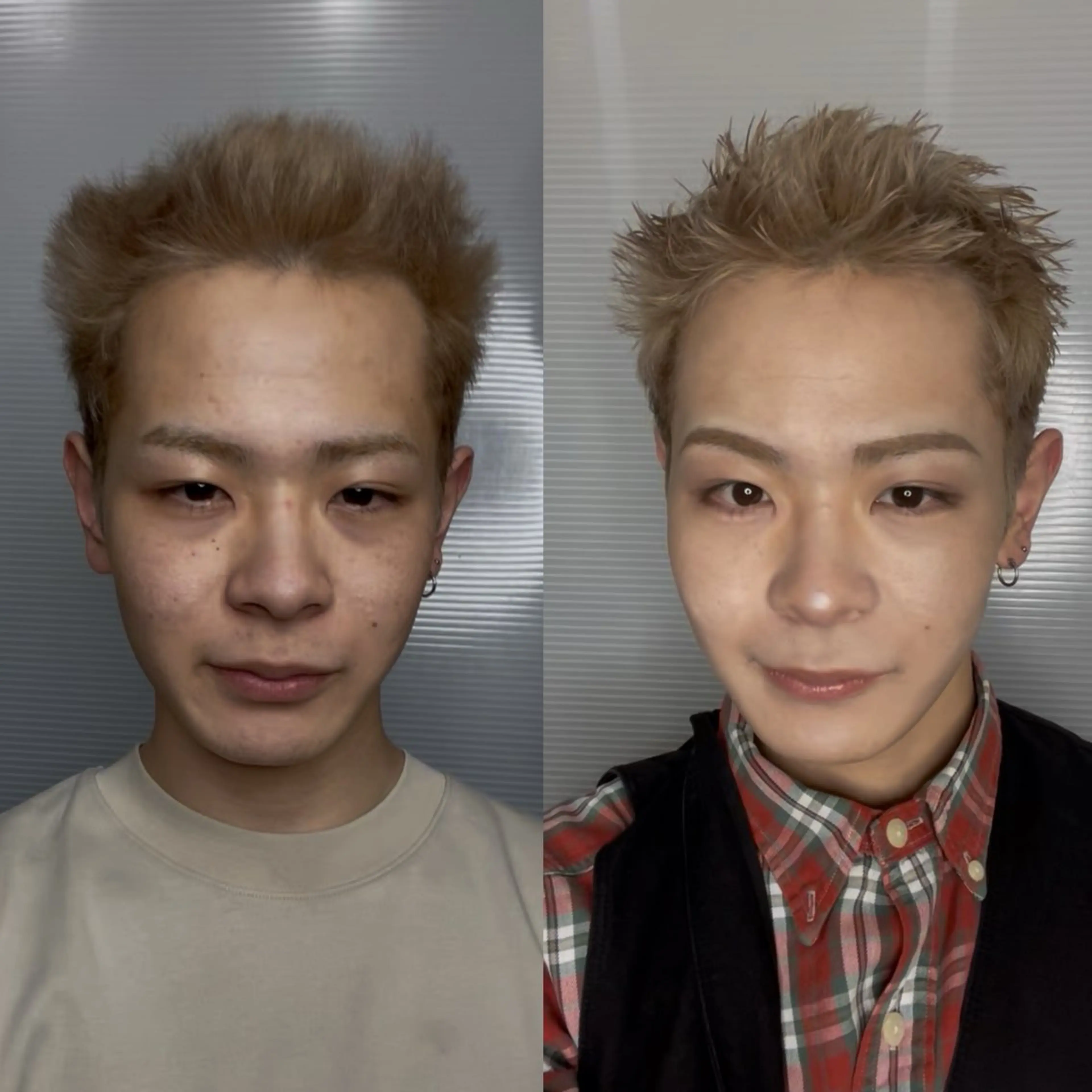 メンズ カット ヘアセット メンズモテパーマ💙 fuwaのヘアスタイル