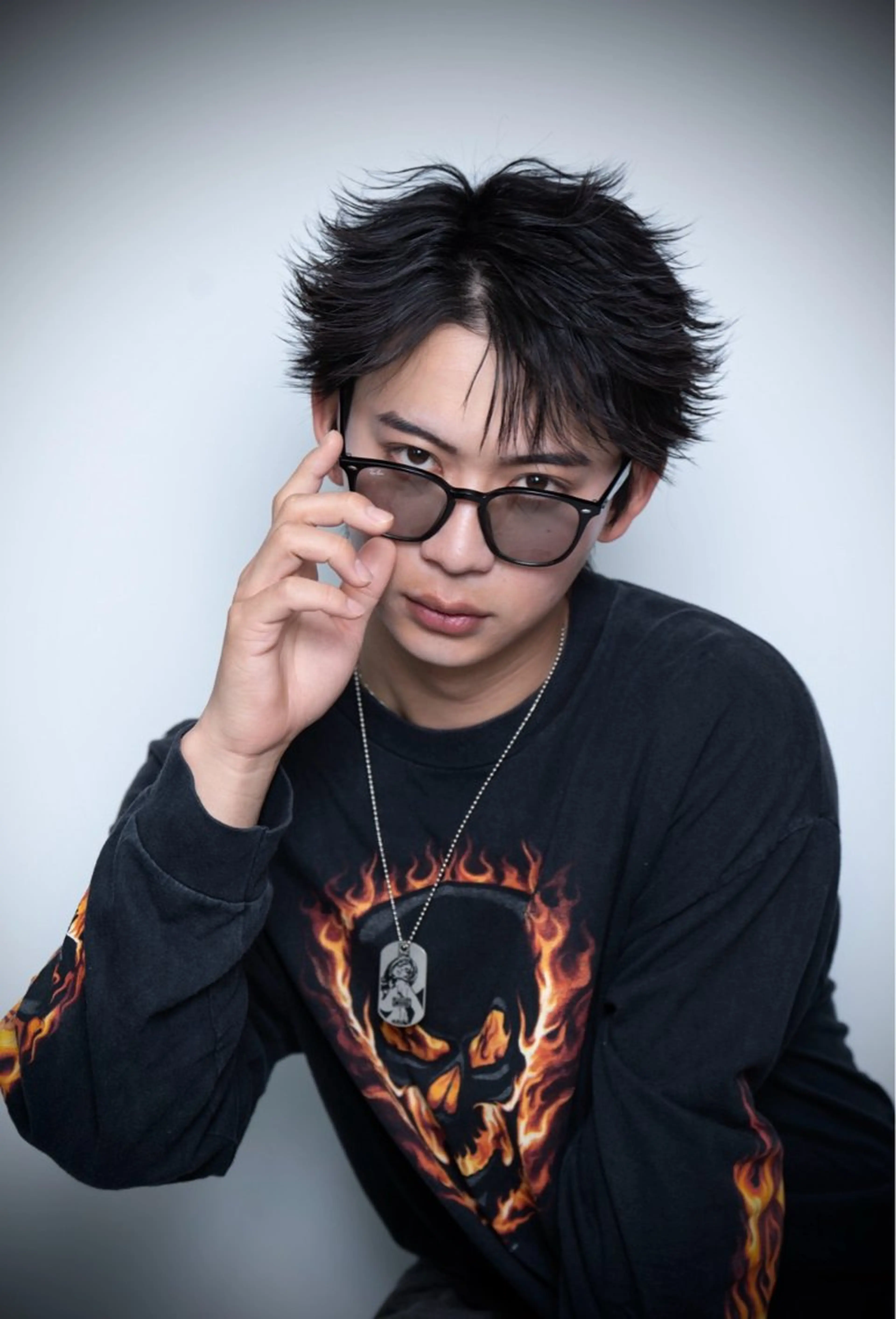 ショート ヘアアレンジ メンズ 平野 友誠のヘアスタイル