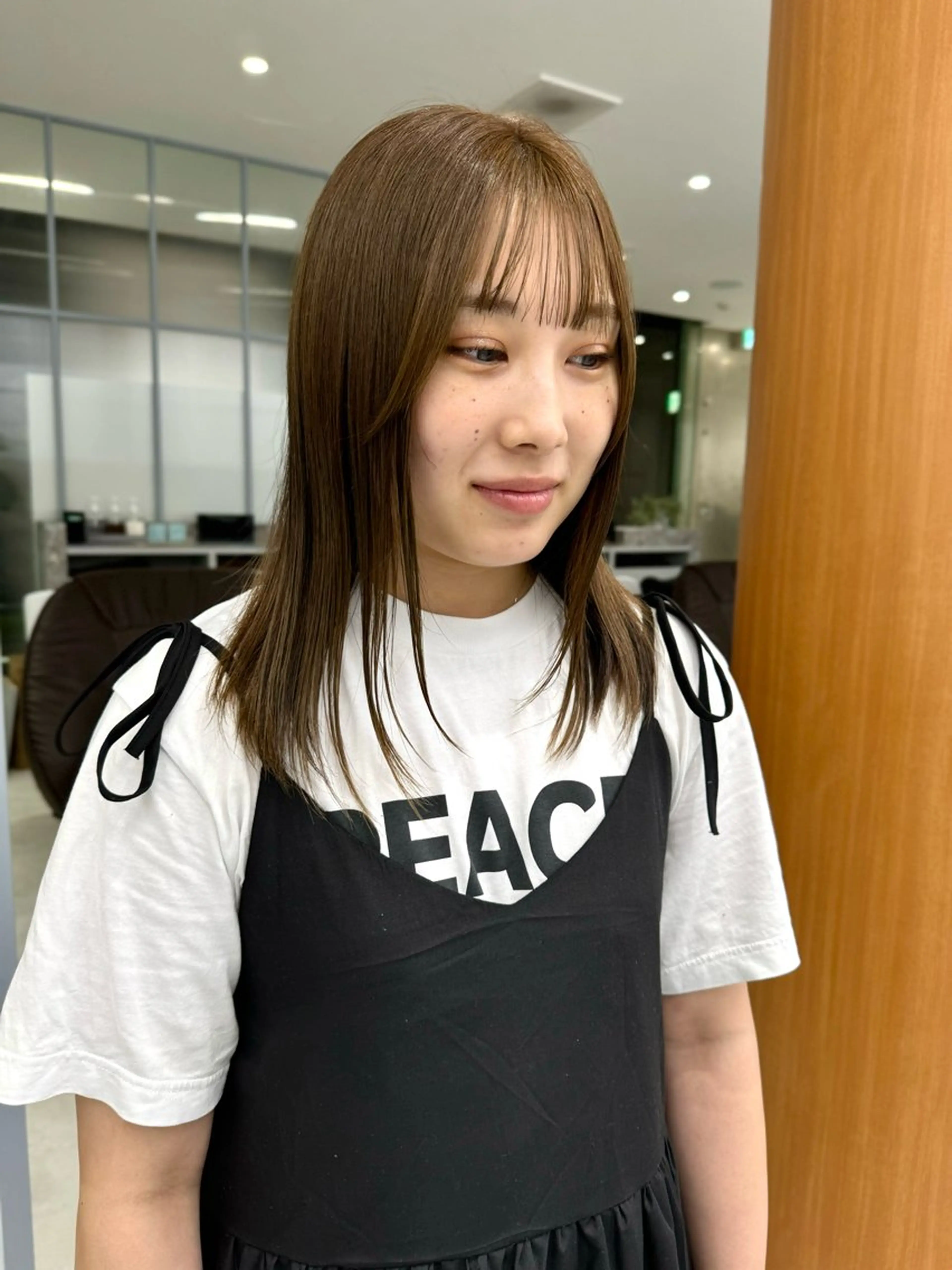 カラー ヘアカラー ひかり／ショート ／似合わせカットのヘアスタイル