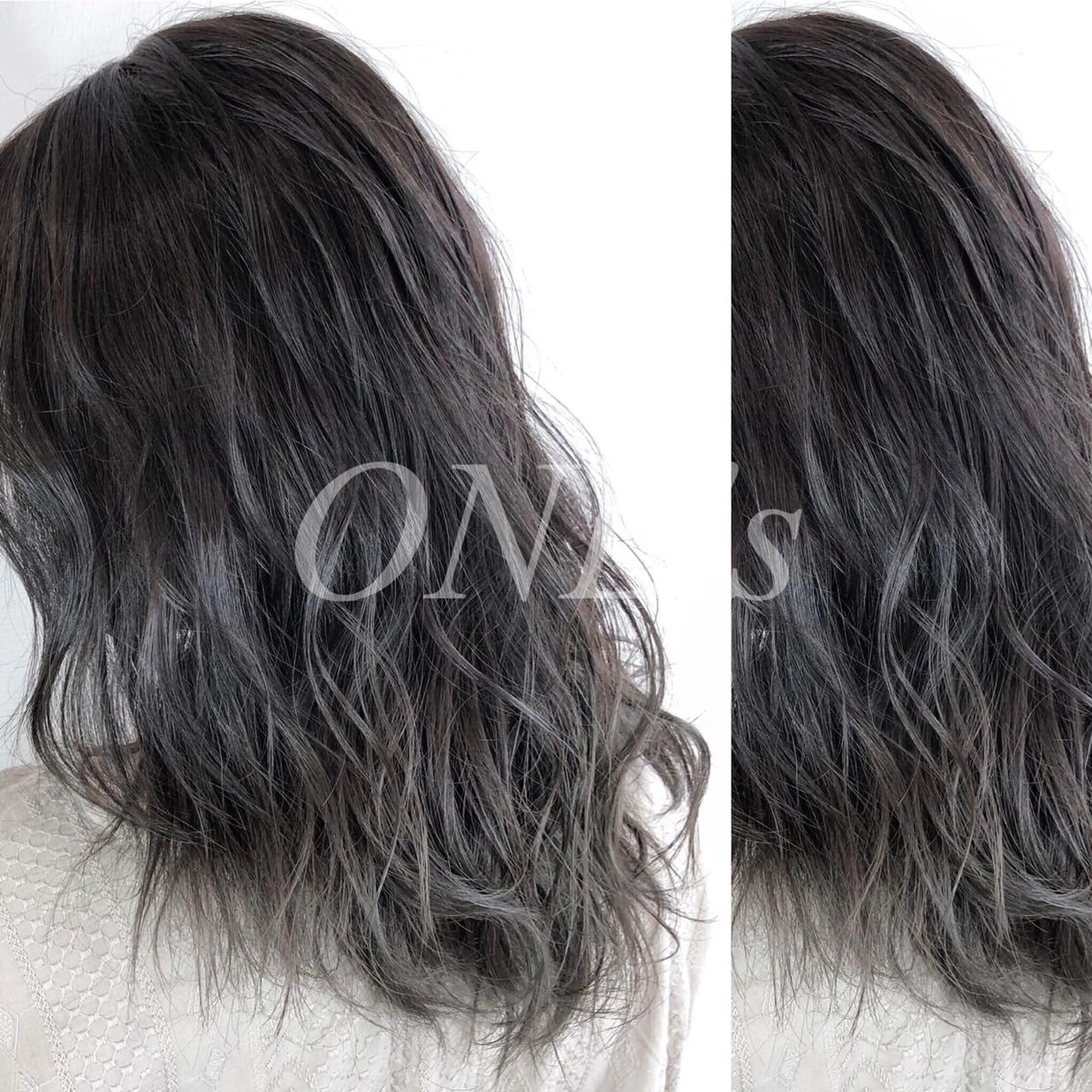 セミロング カラー メンズパーマ名人 TAKUMAのヘアスタイル