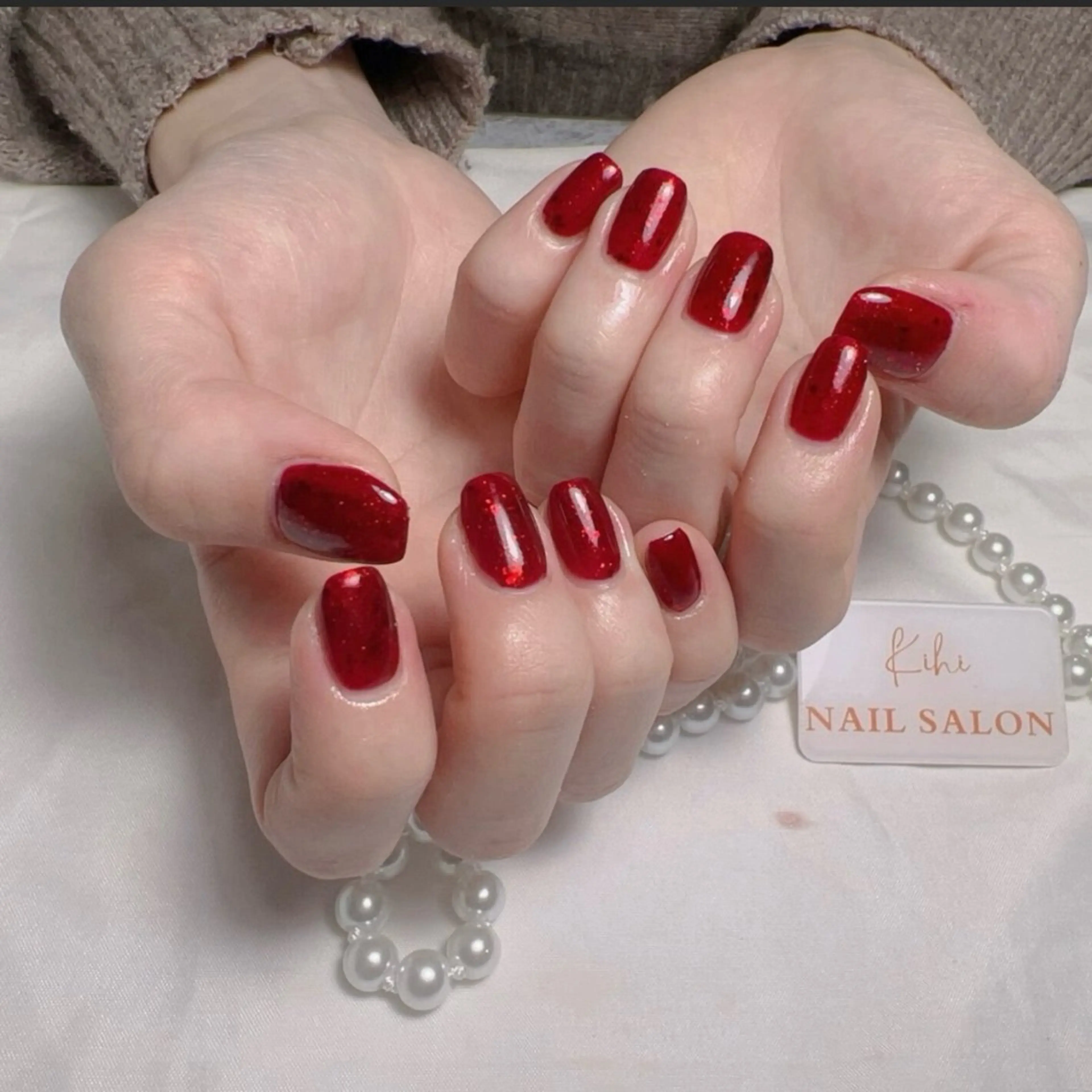 ネイル アートネイル フレンチネイル ジェルネイル グラデーション 韓国ネイル ハンドネイル ハンドケア さくら💮💮 【オフ無料】のネイルデザイン