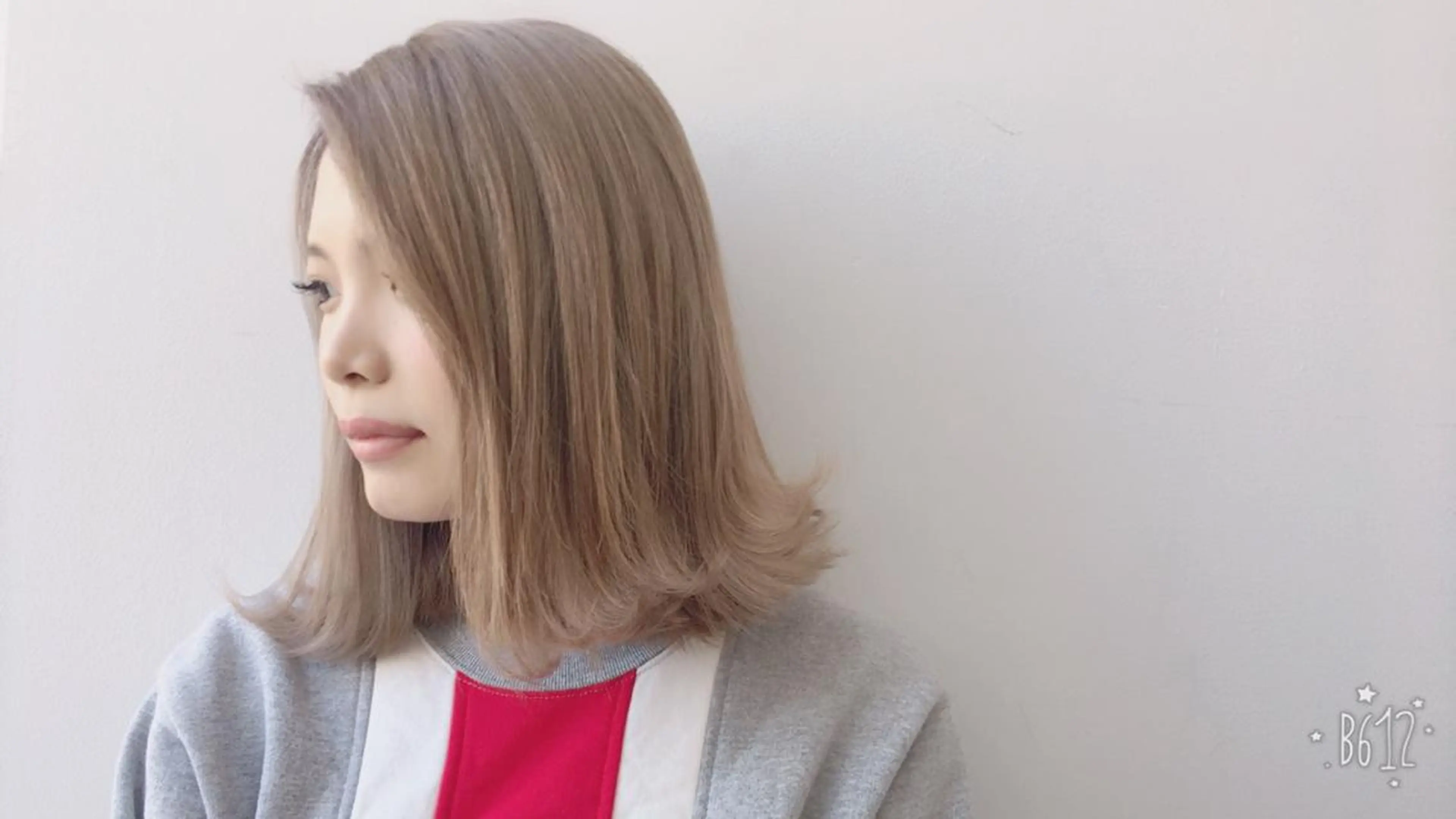 ミディアム カラー ✨️美髪矯正×似合わ せ艶カラー✨藤田透のヘアスタイル