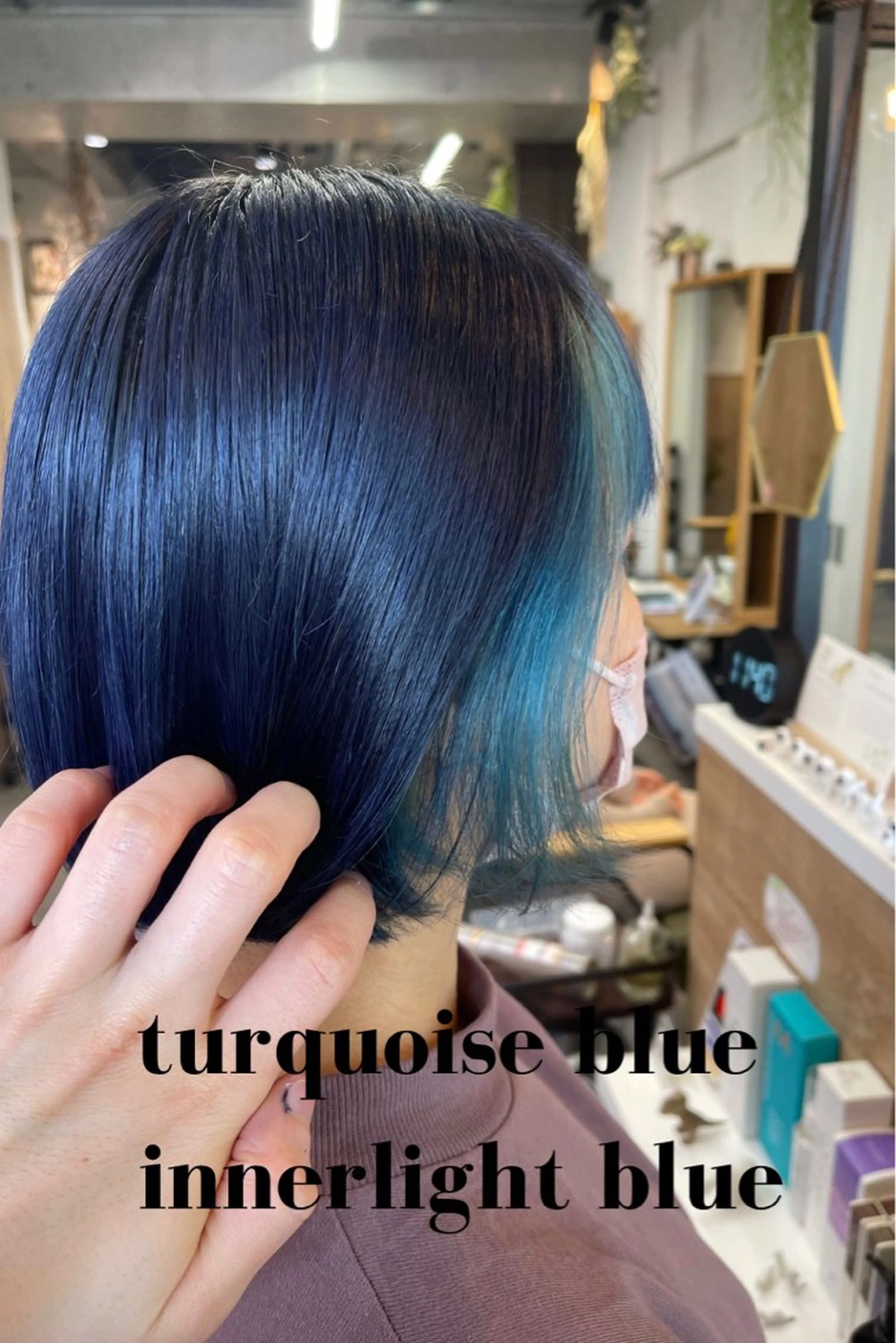 ショート カラー charm《銀座》 ヘアセット/縮毛矯正のヘアスタイル