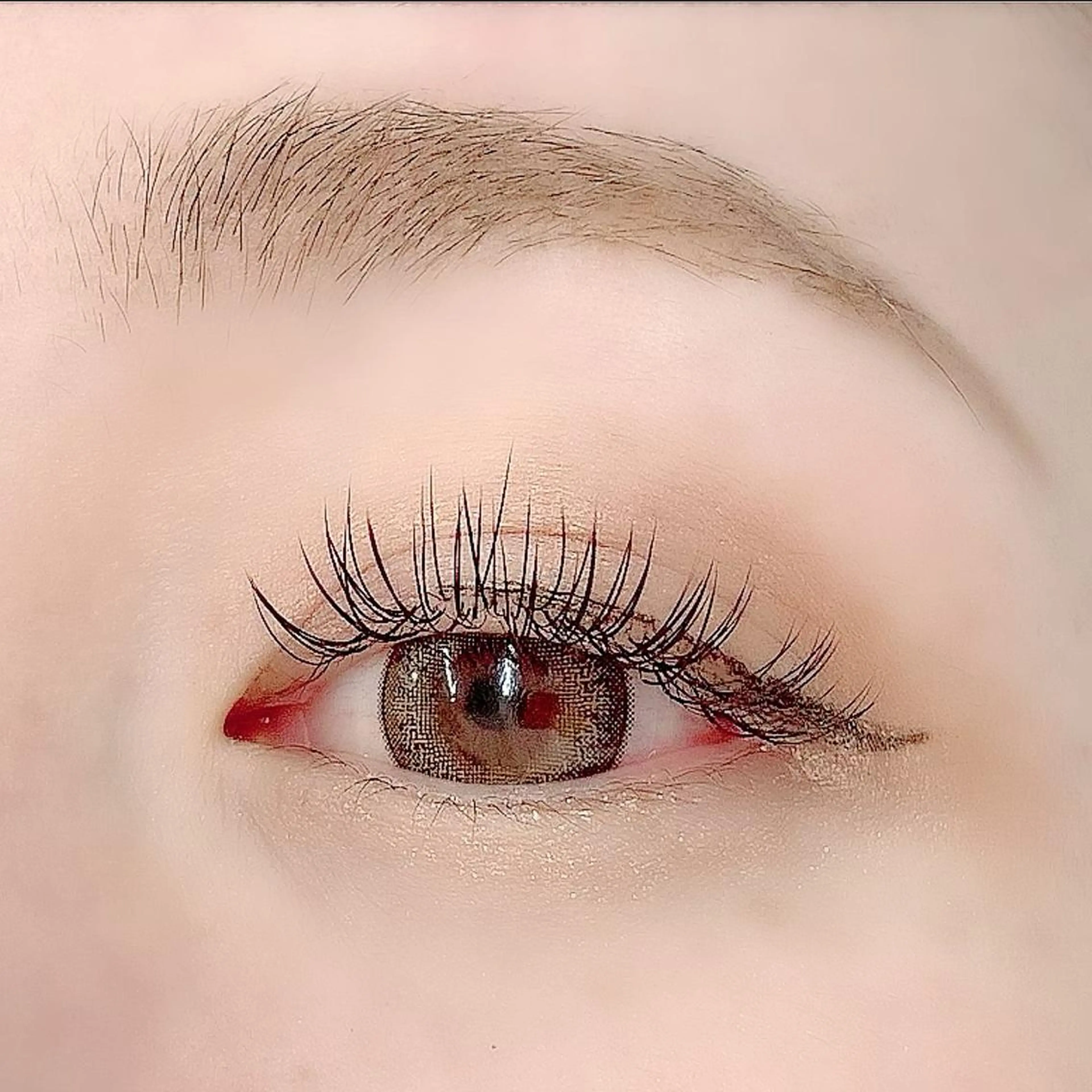 マツエク・マツパ フラットラッシュ BellFlower Aki(眉・まつげ)のマツエク・マツパデザイン