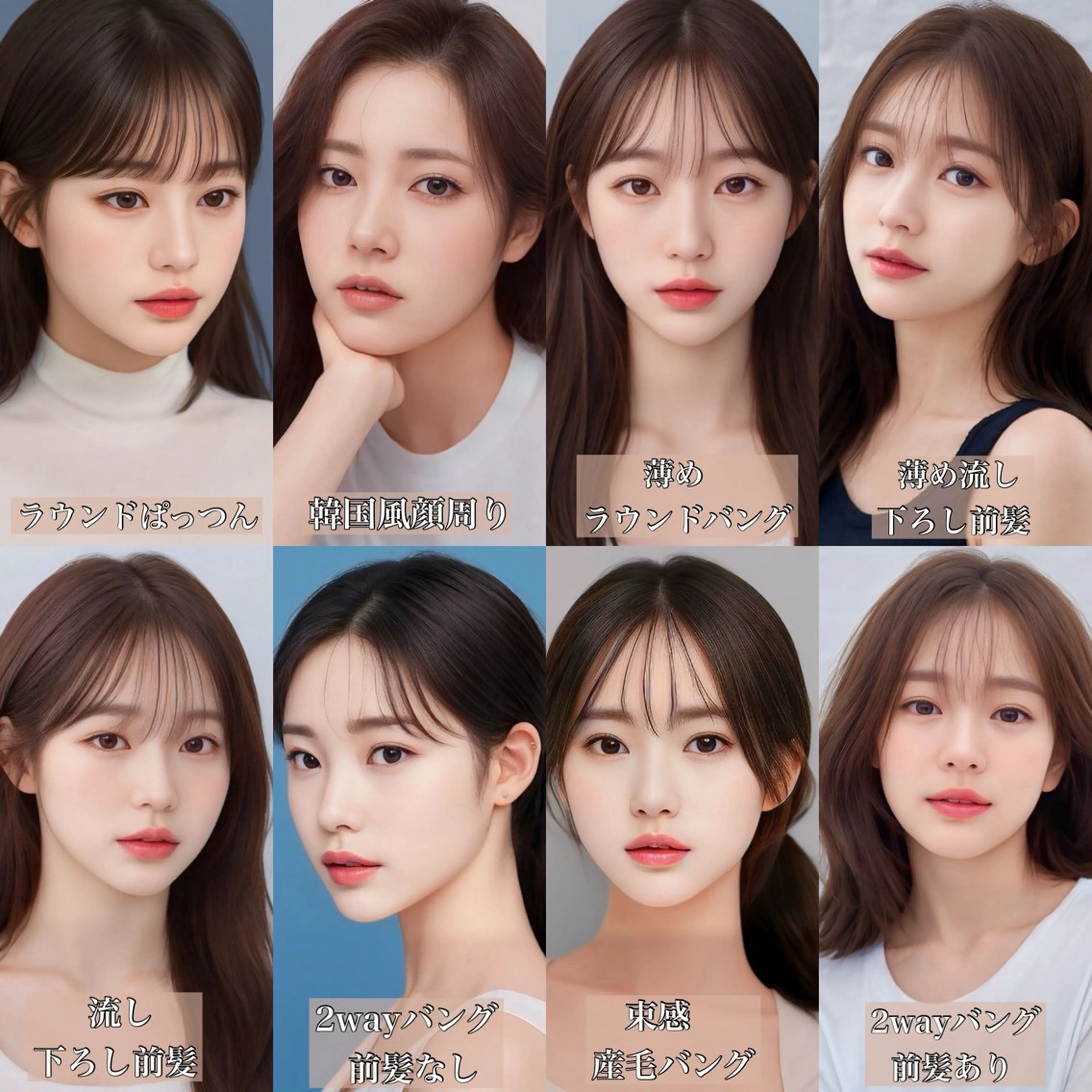 セミロング 映える顔まわり/前髪 特化 💗 ユキマのヘアスタイル