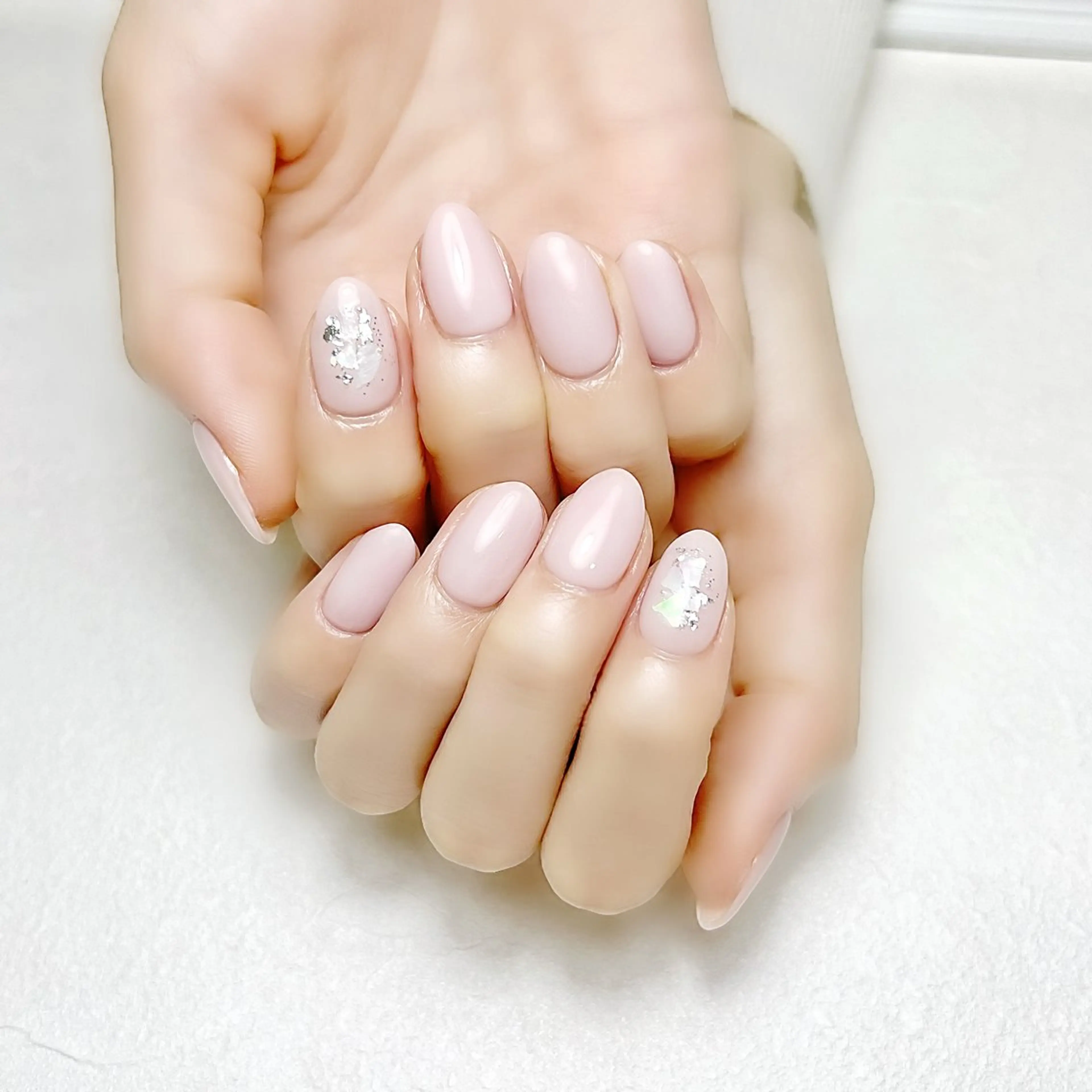 ネイル オフィスネイル ワンカラーネイル rouse nail RISATOのネイルデザイン