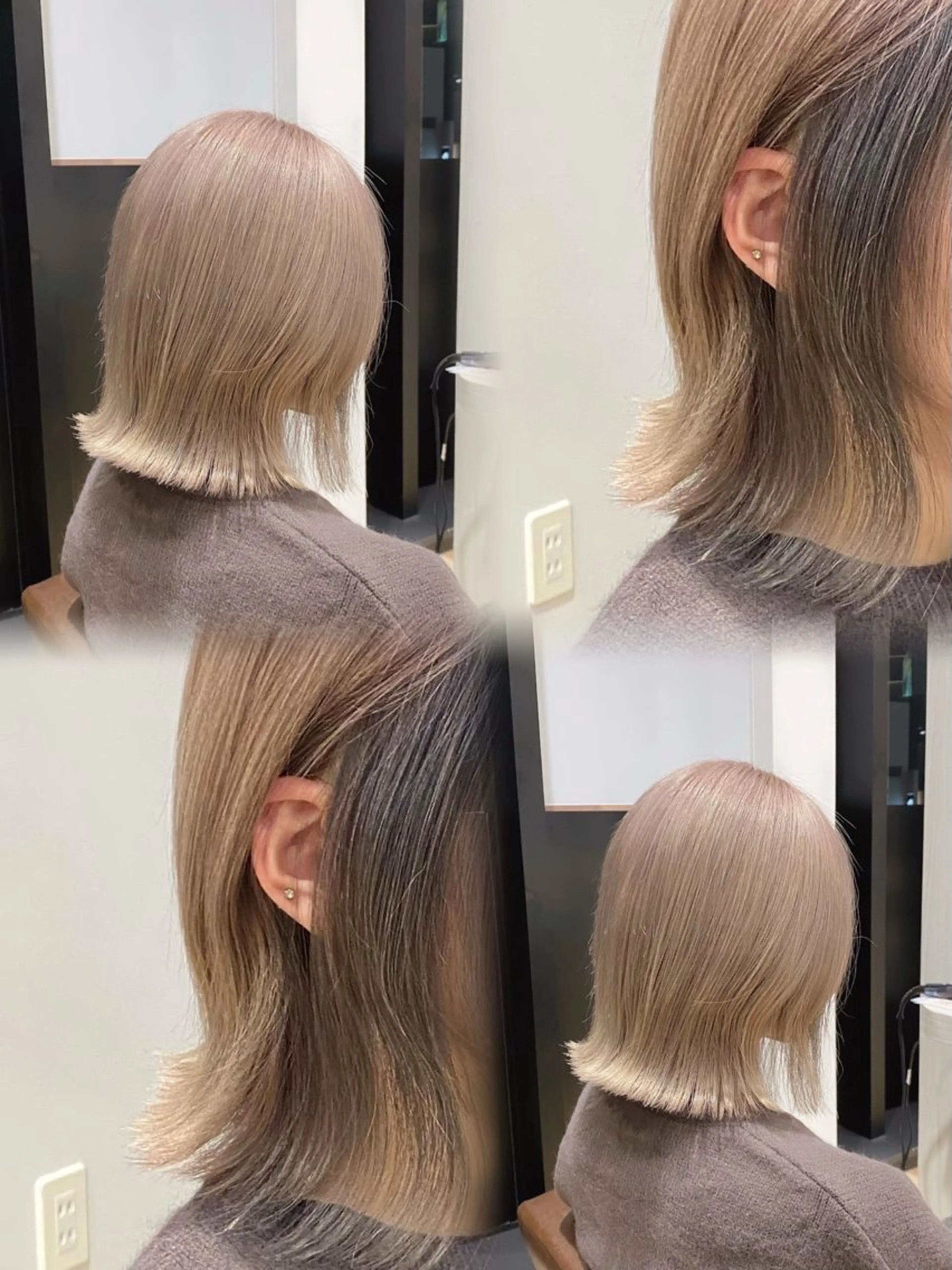 ショート カラー ダブルカラー 顔周りカット ヘアカラー 韓国ヘア🇰🇷 藤江 広人のヘアスタイル