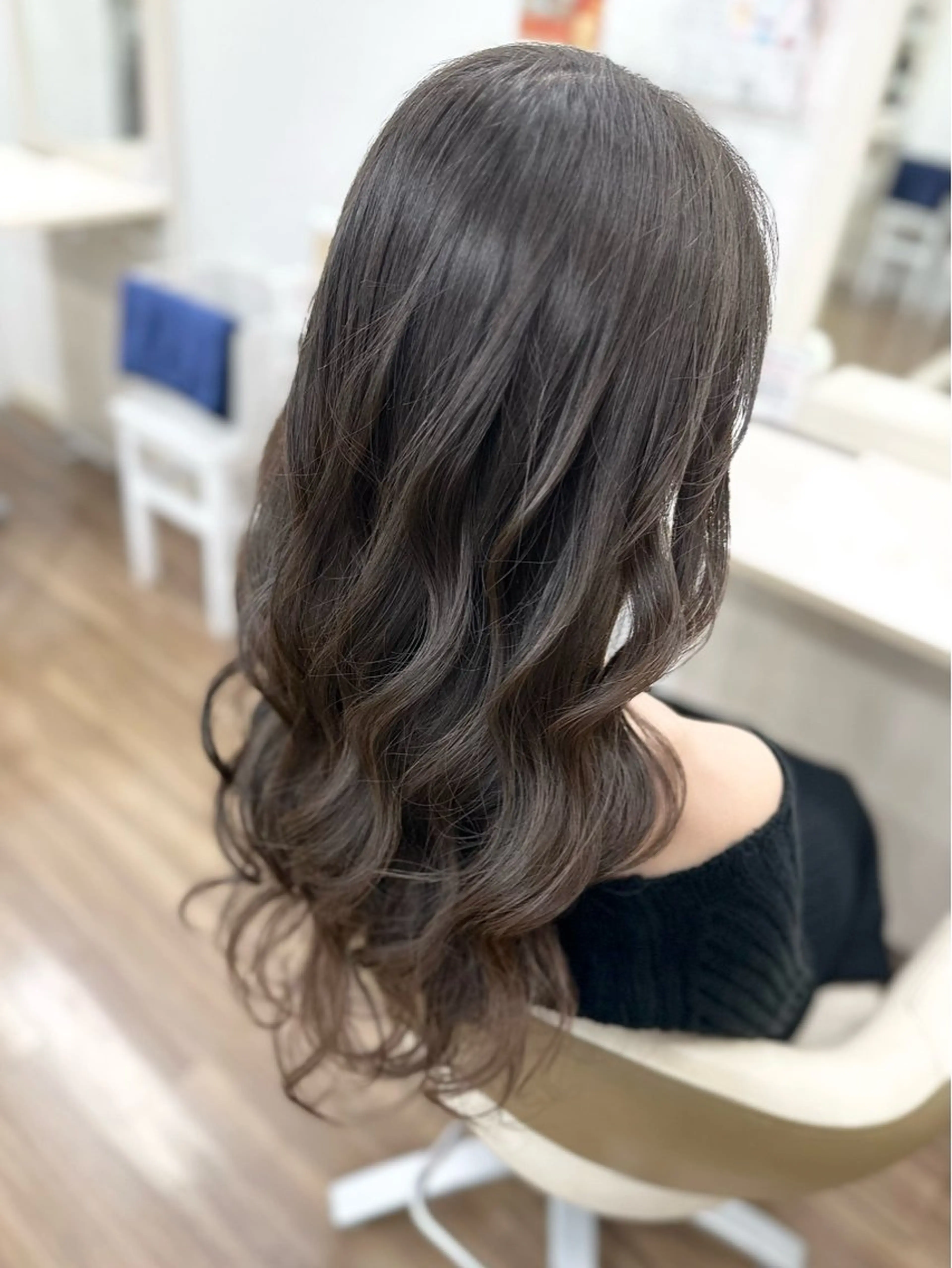 ロング ヘアアレンジ ヘアセット GLOSS 心斎橋 山上のヘアスタイル
