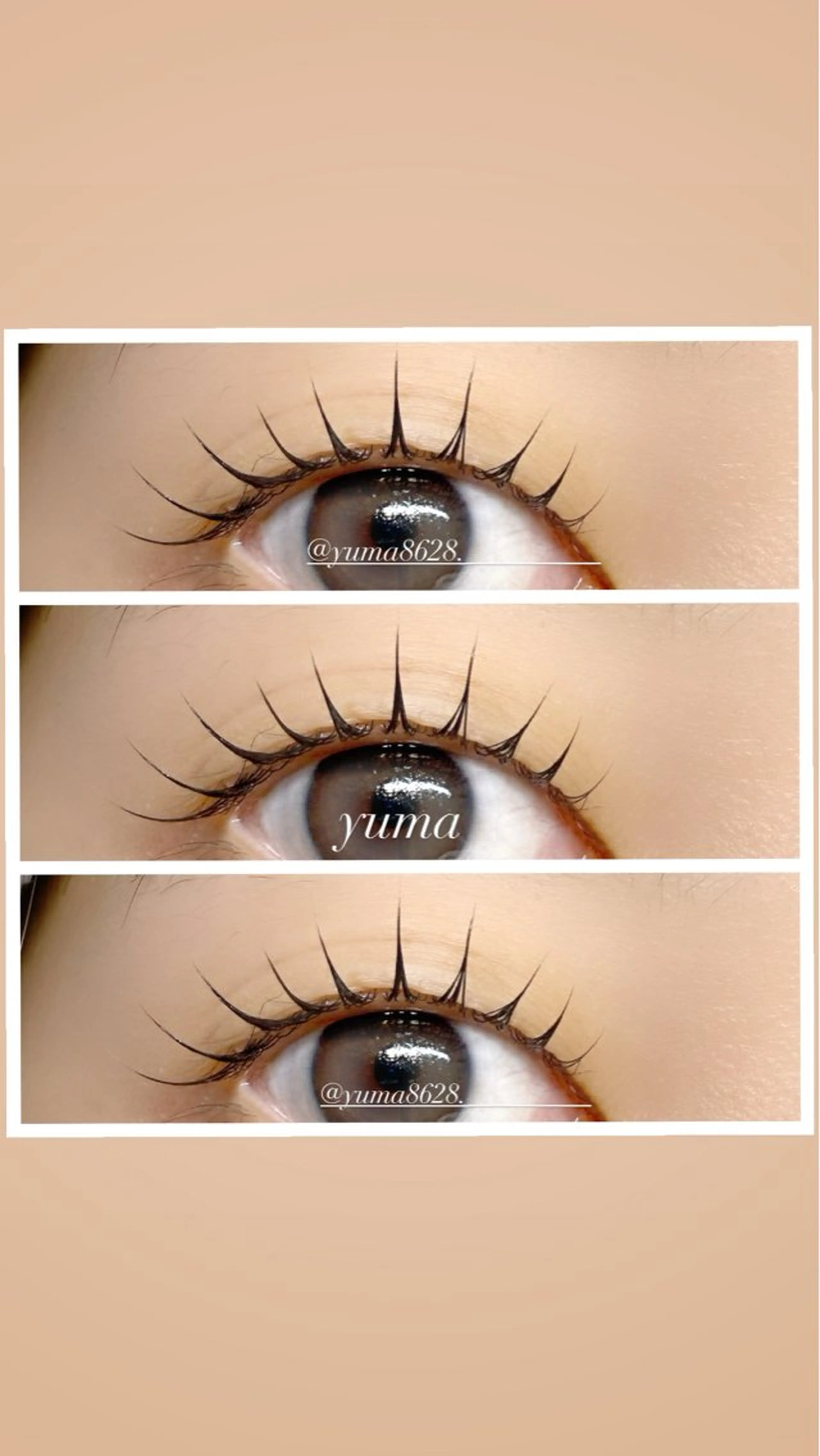 マツエク・マツパ BeautySalon BARONIWA所属・BARONIWA yumakoのマツエク・マツパデザイン