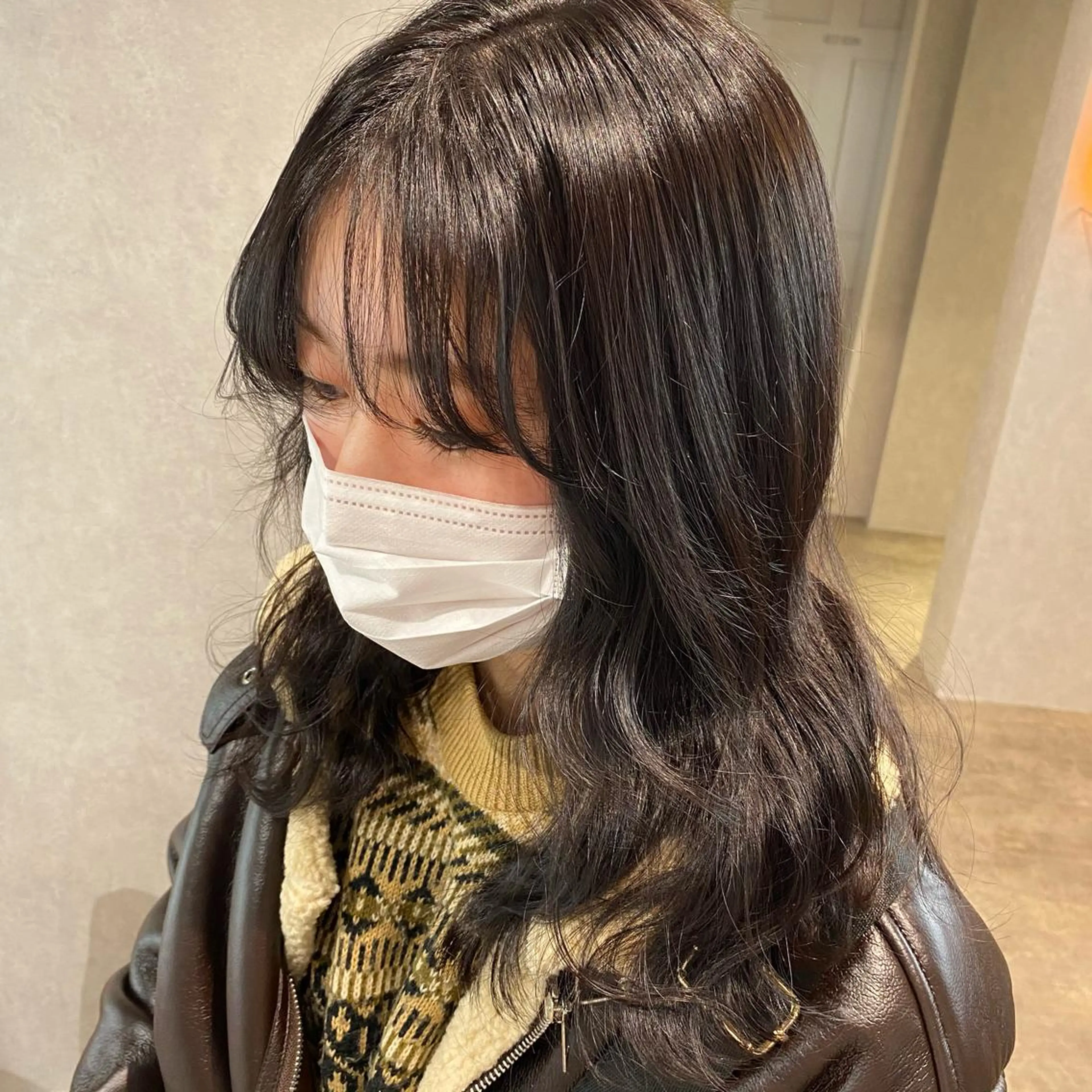 ロング カラー ヘアアレンジ XENA表参道 MIKUのヘアスタイル