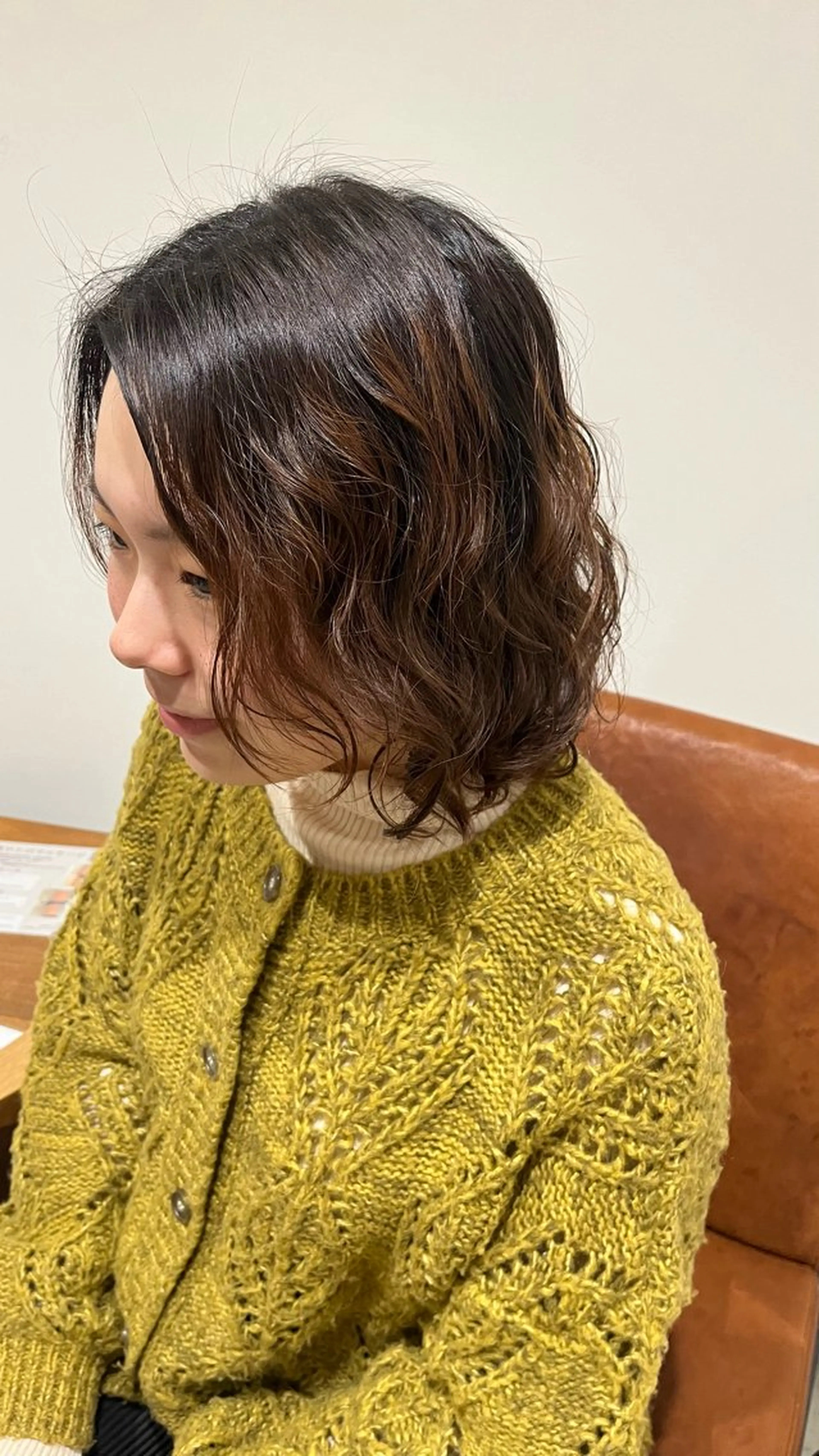 ミディアム ミディアムパーマ カット パーマ 梅田美容室/カット /Maoのヘアスタイル