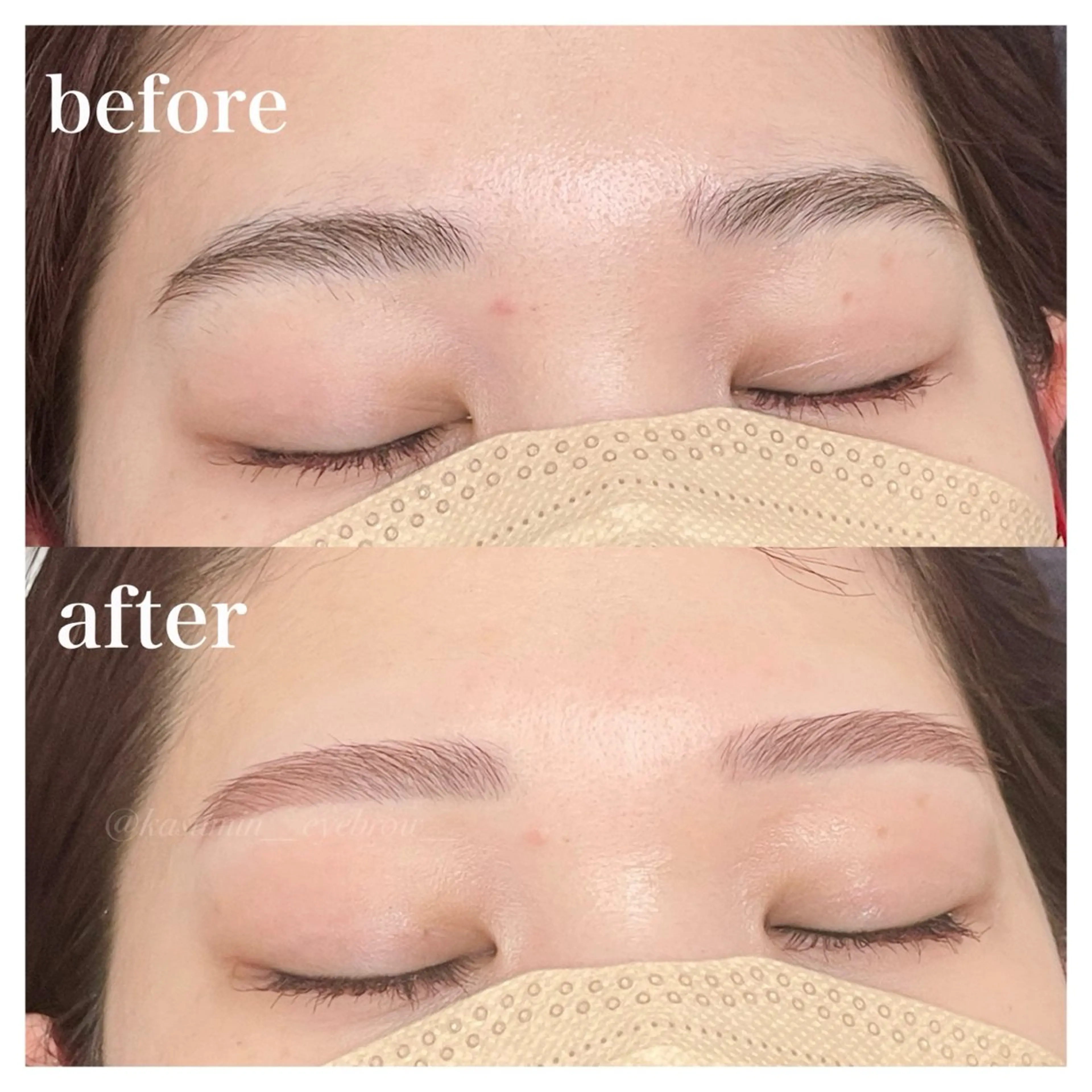 アイブロウ ワックス脱毛 眉カット その他(アイブロウ) GO TODAY 表参道Flos店所属・眉毛サロン🐈‍⬛ kasumi🎀の眉毛・アイブロウイメージ