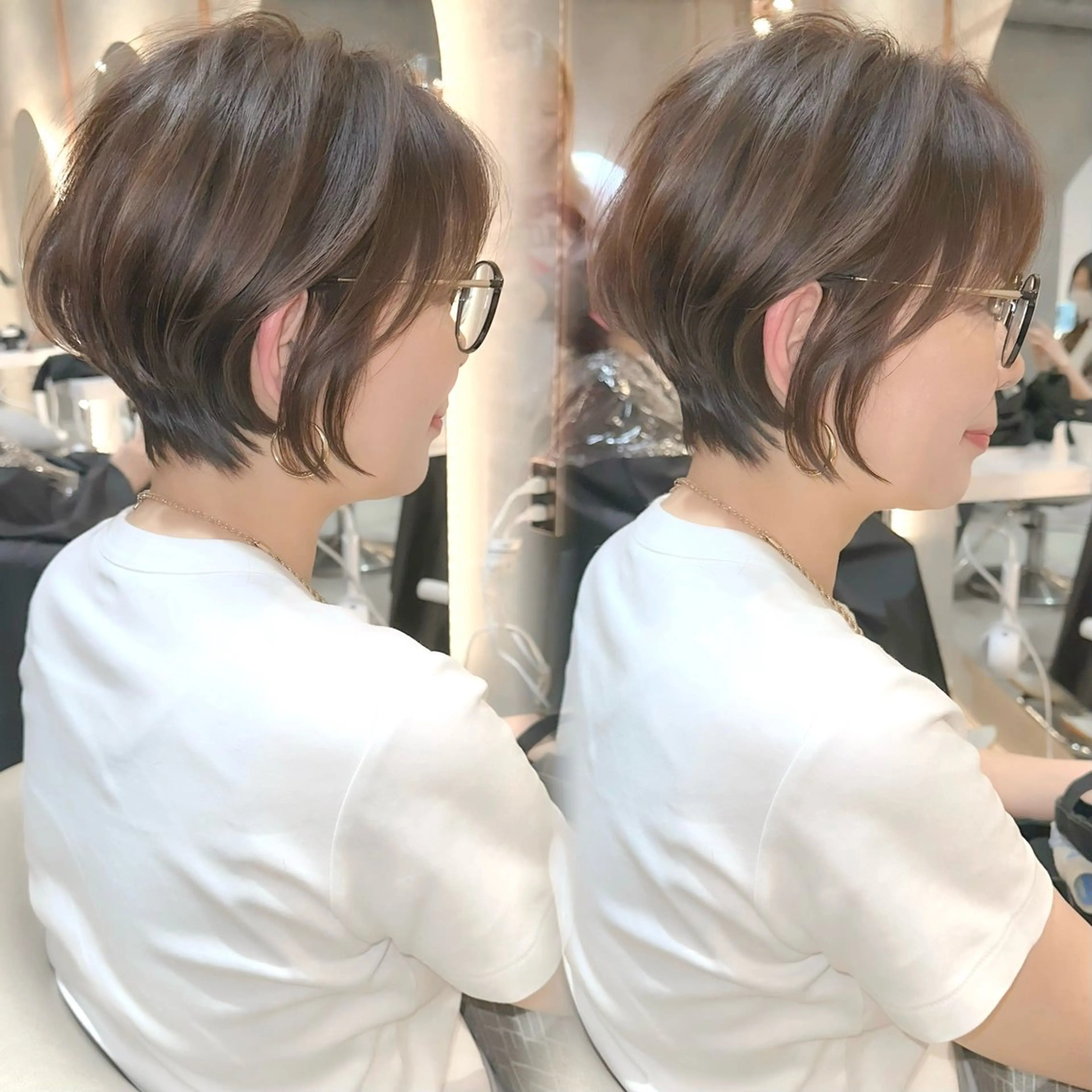 ショート カラー カット ヘアカラー トリートメント ボブ/ショート/ 縮毛矯正⚜️工藤昴のヘアスタイル