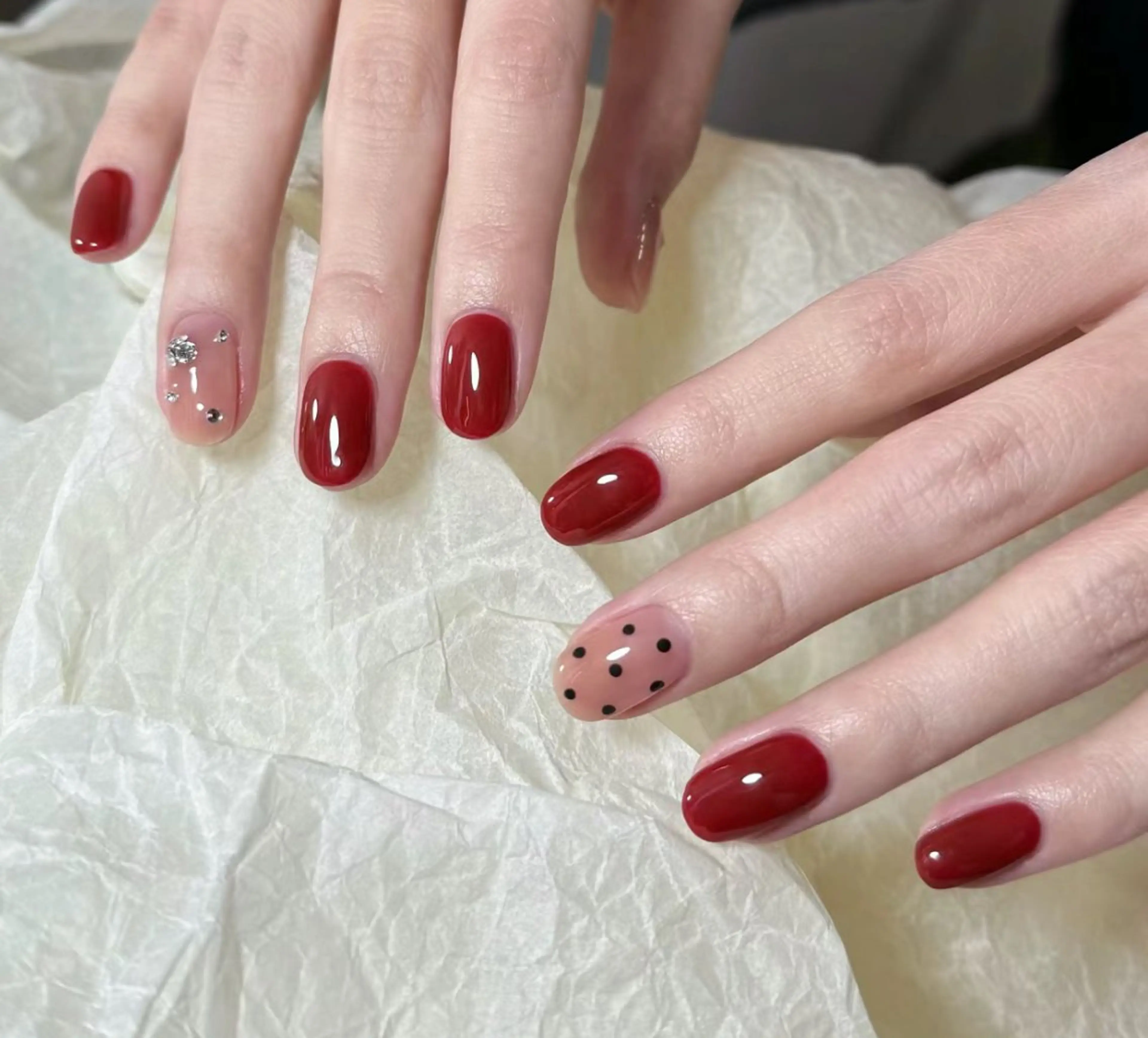 ネイル ハンドネイル ハンドケア 🍑 momo_nailのネイルデザイン