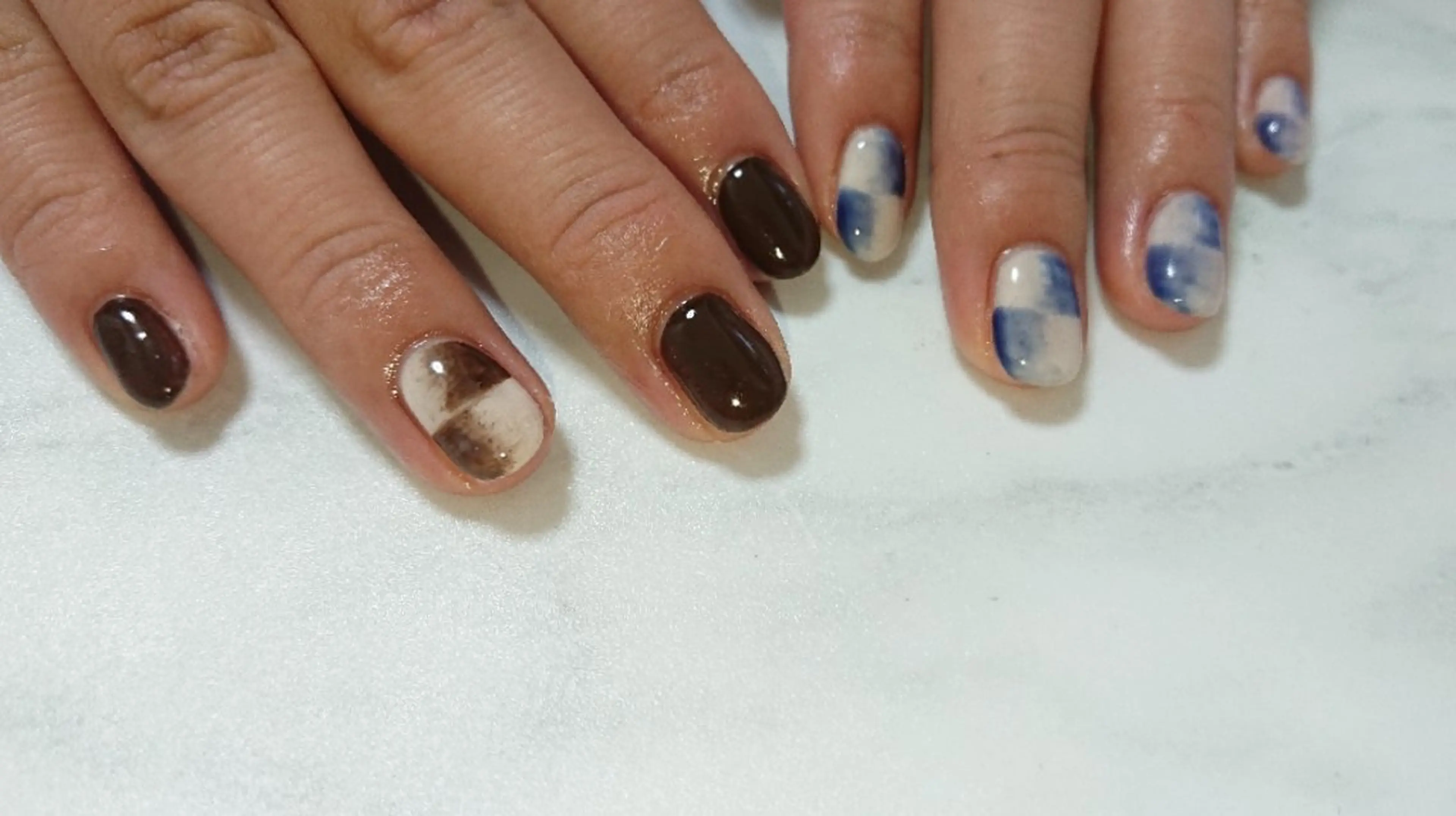 ネイル ハンドネイル shellnail さなえのネイルデザイン