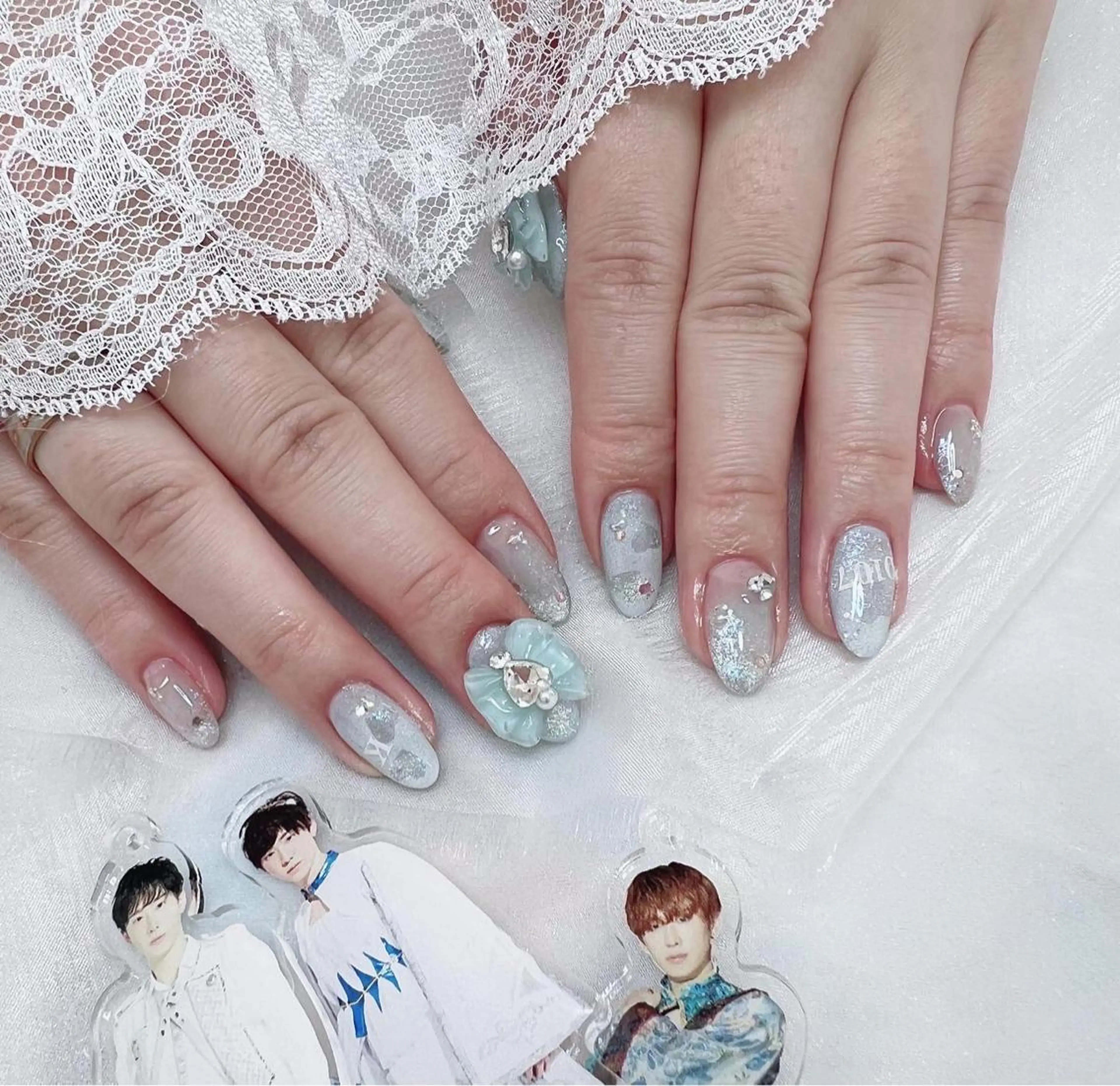 ネイル ハンドネイル La neige* yuki 🥯🍑のネイルデザイン