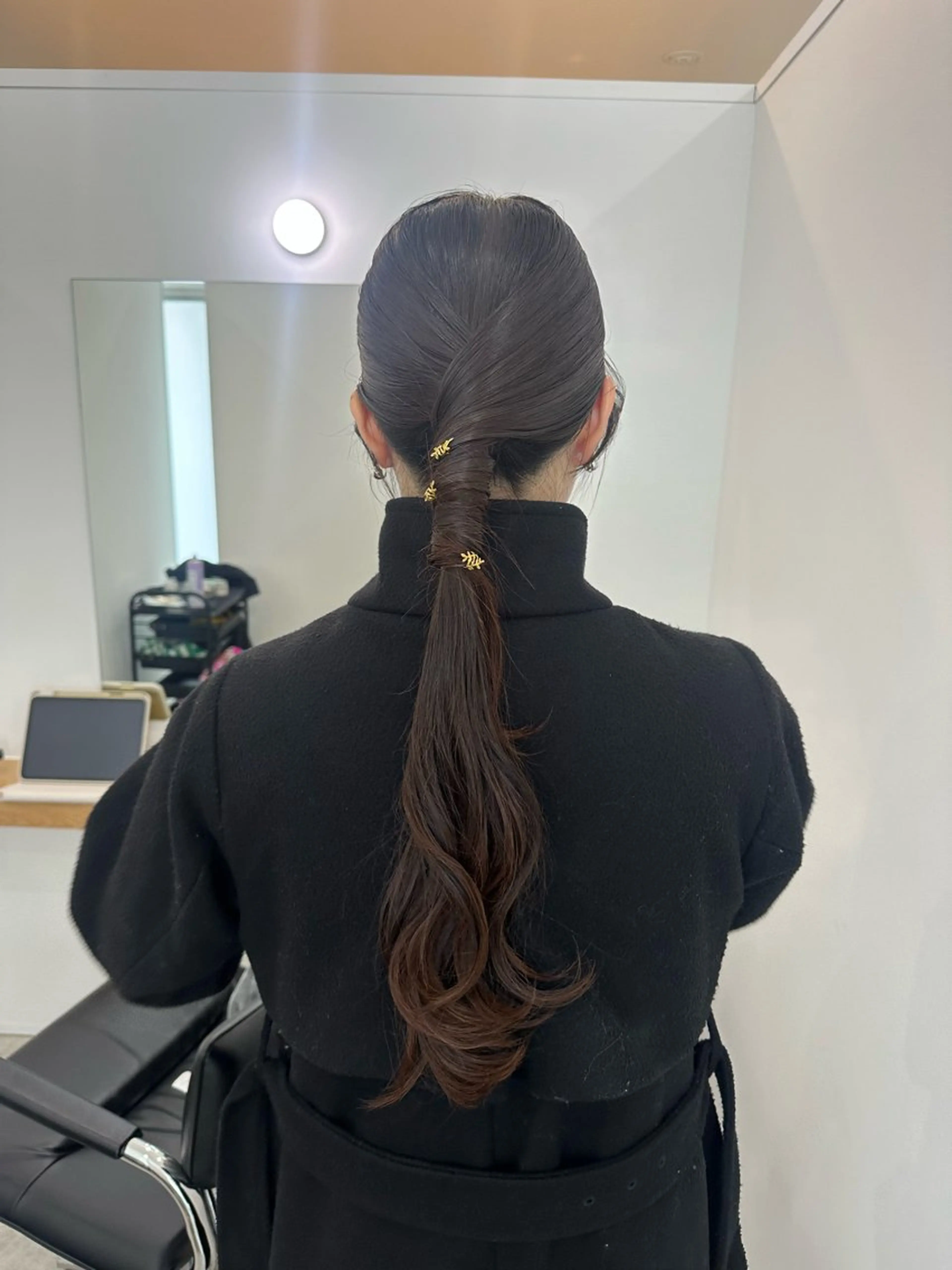 ロング ヘアアレンジ ヘアセット ヘアセット/艶カラー 💐nao.のヘアスタイル