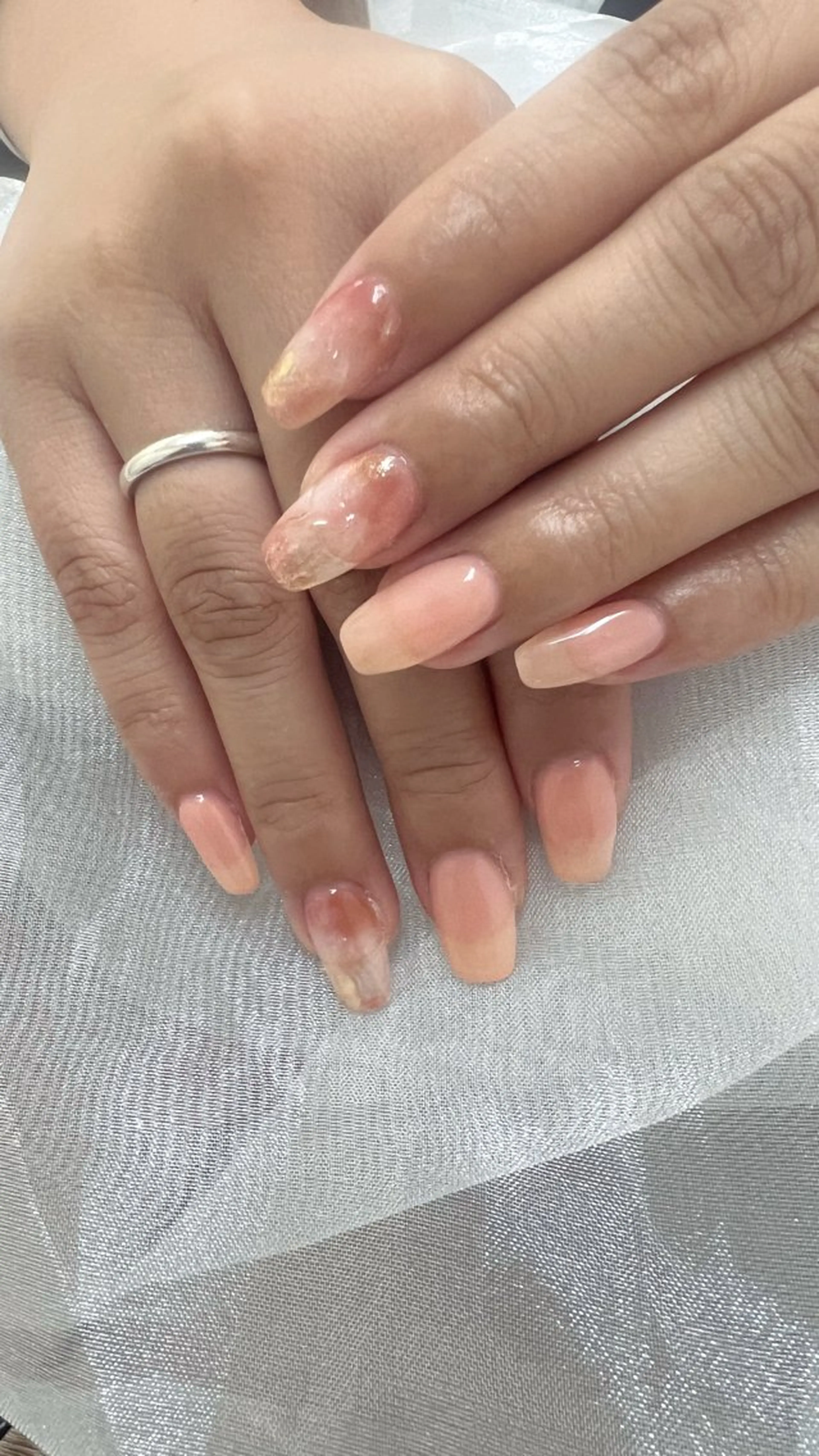 ネイル シンプルネイル 🌺新小岩VILL Asa.のネイルデザイン