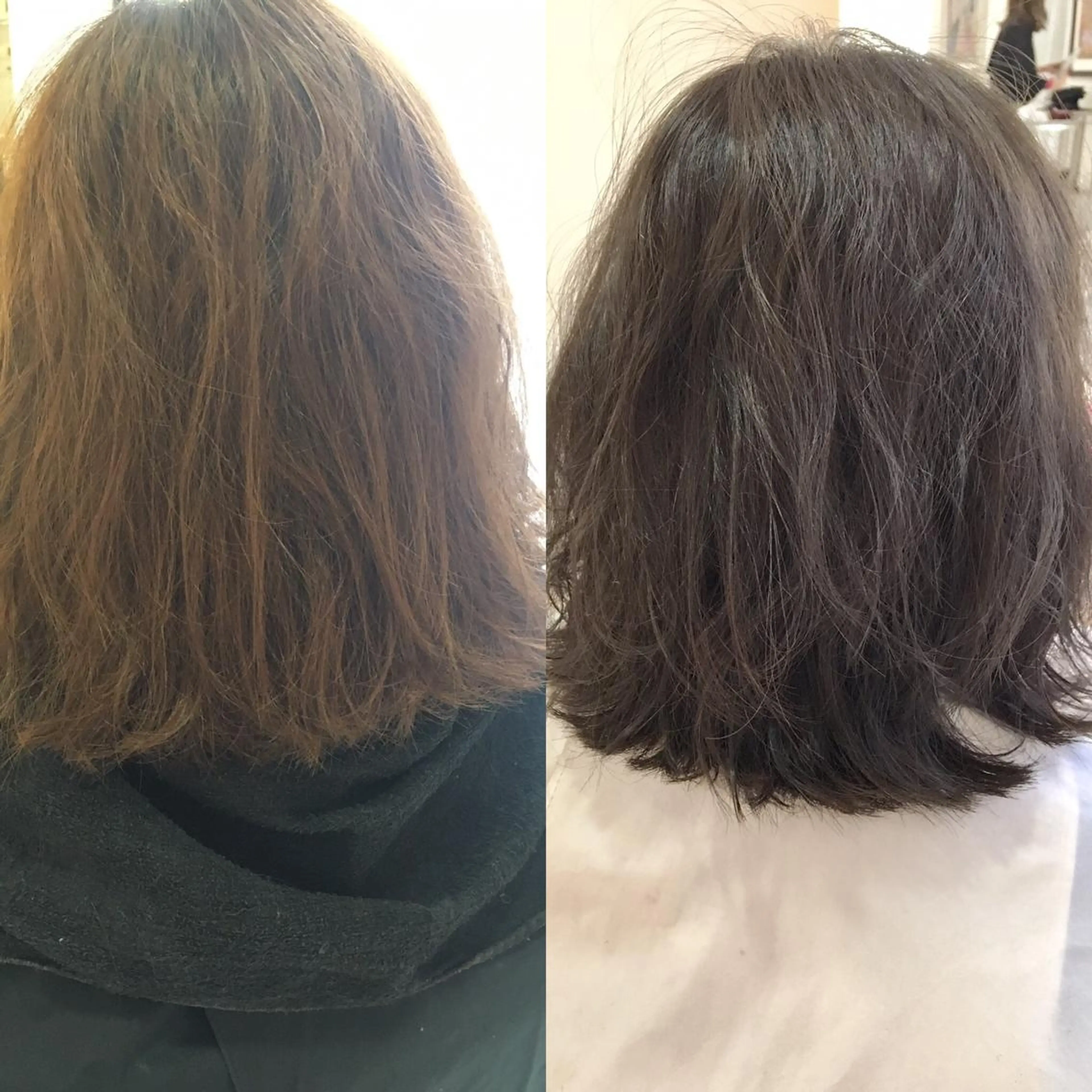 セミロング カラー ヘアカラー 店長/mao/ 前髪/顔周りカットのヘアスタイル