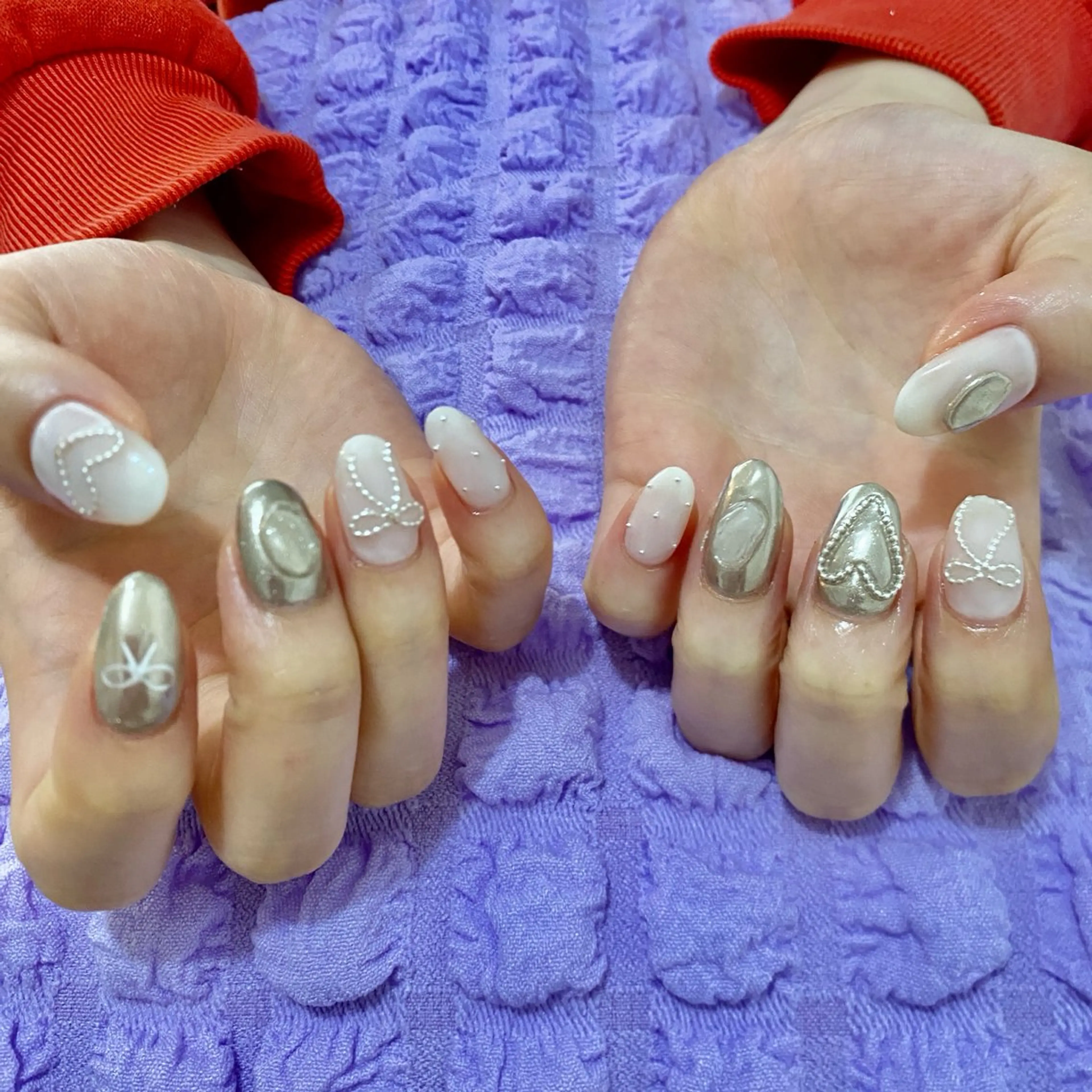 ネイル 持ち込み VIBLISS所属・VIBLISS福岡 tomokoのネイルデザイン