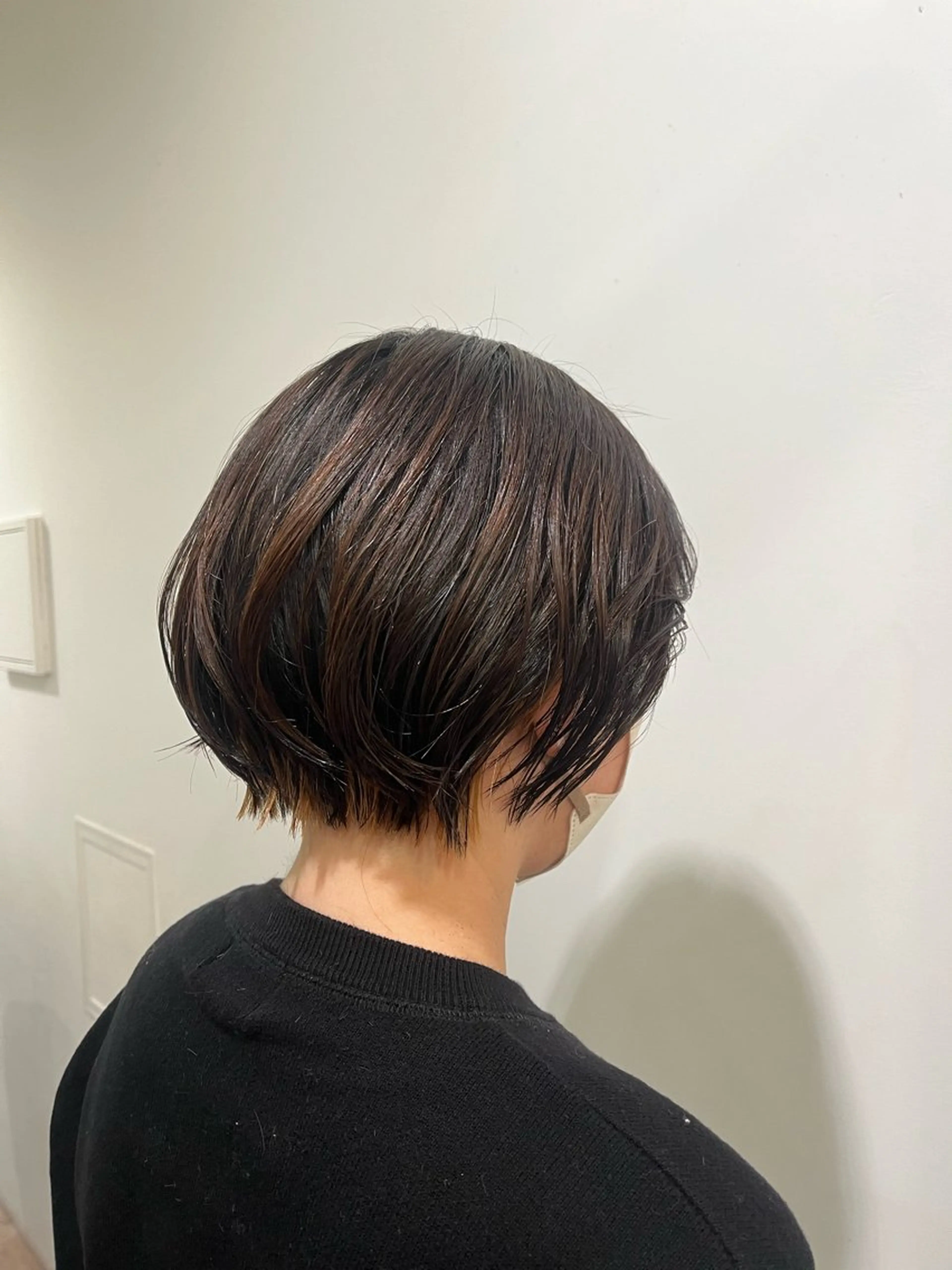 ショート 縮毛矯正/🍒ྀི ナカヤマミオ🍒ྀིのヘアスタイル