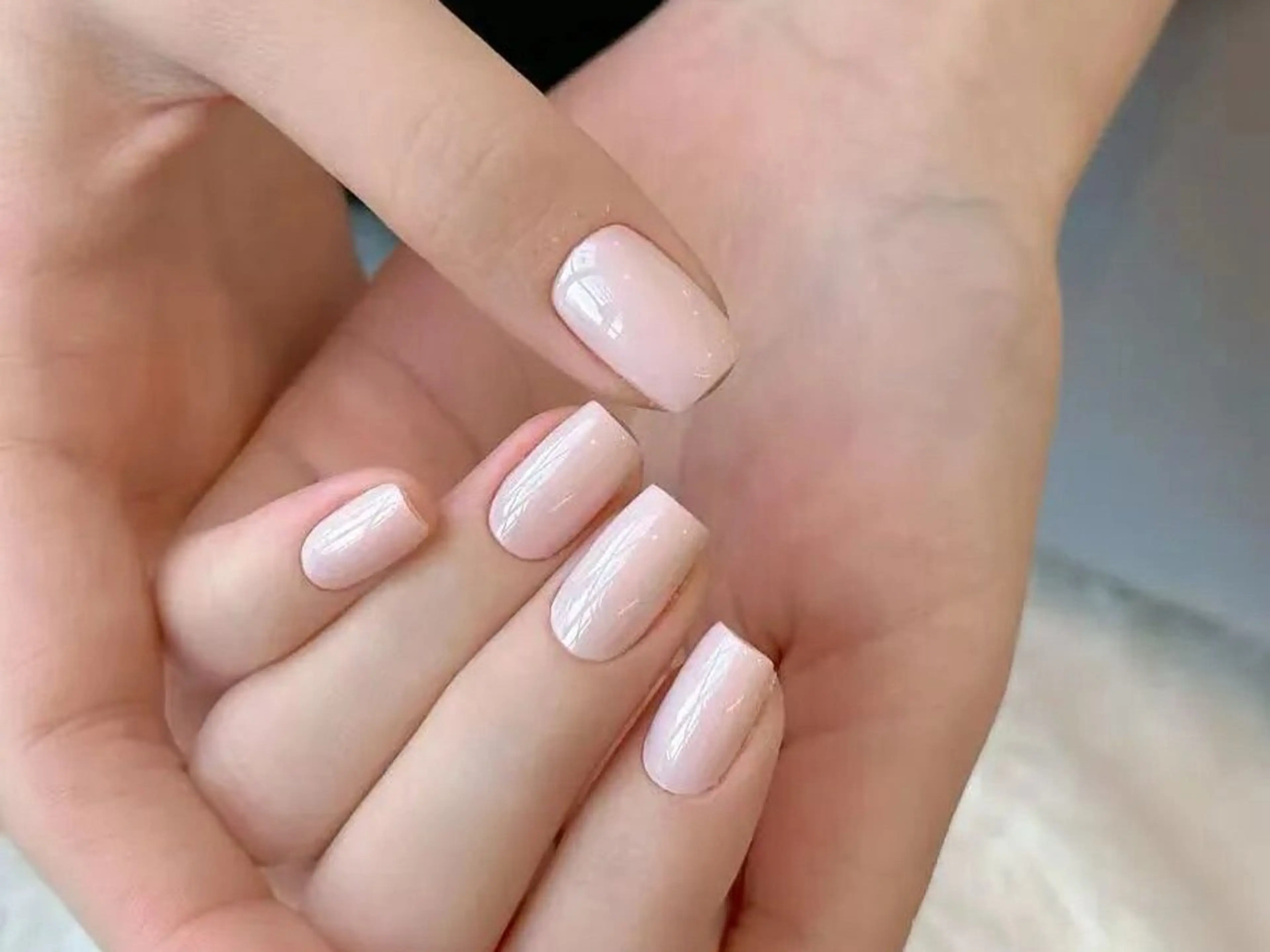 ワンカラー/ラメグラテーションの写真