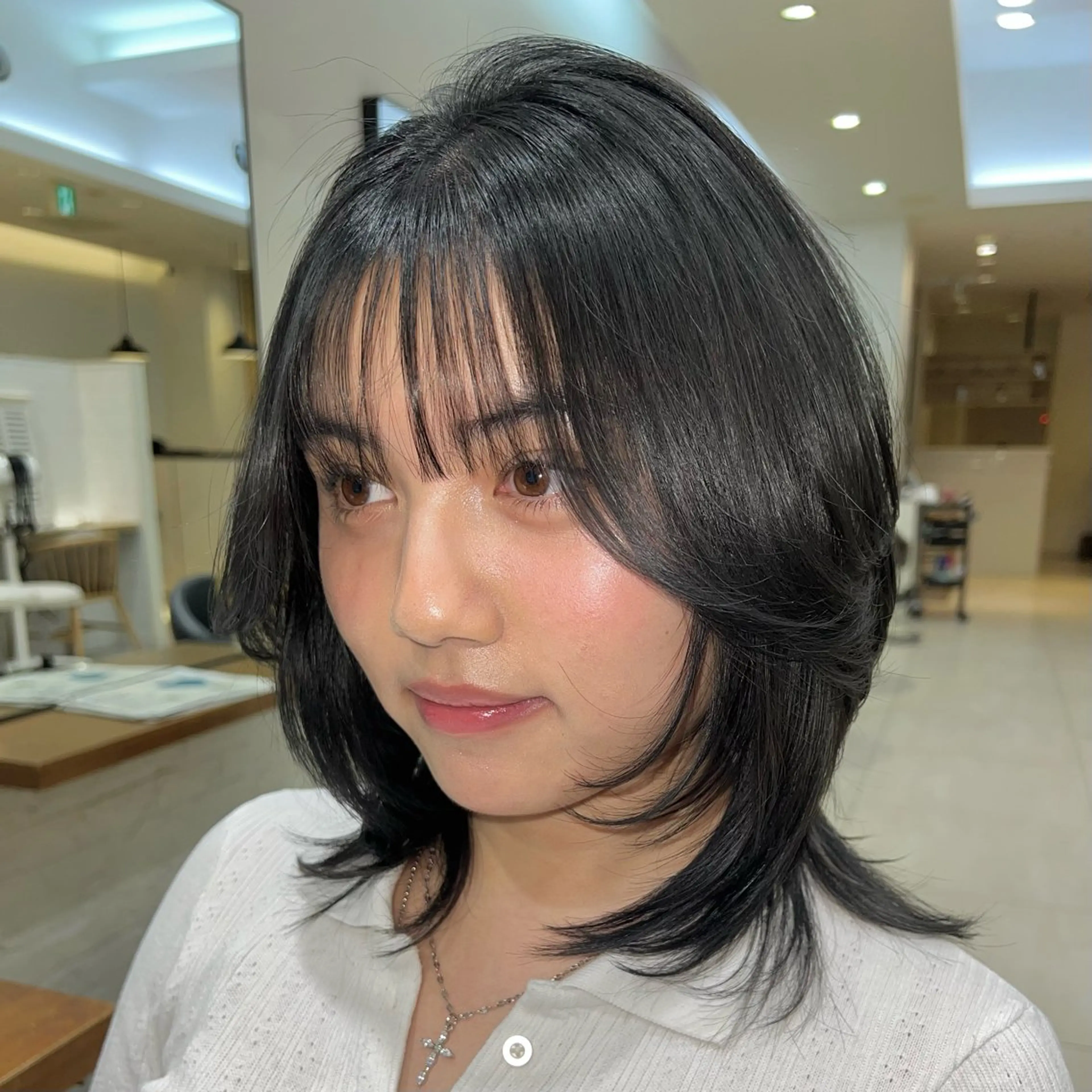 カット＋カラー🤎の写真