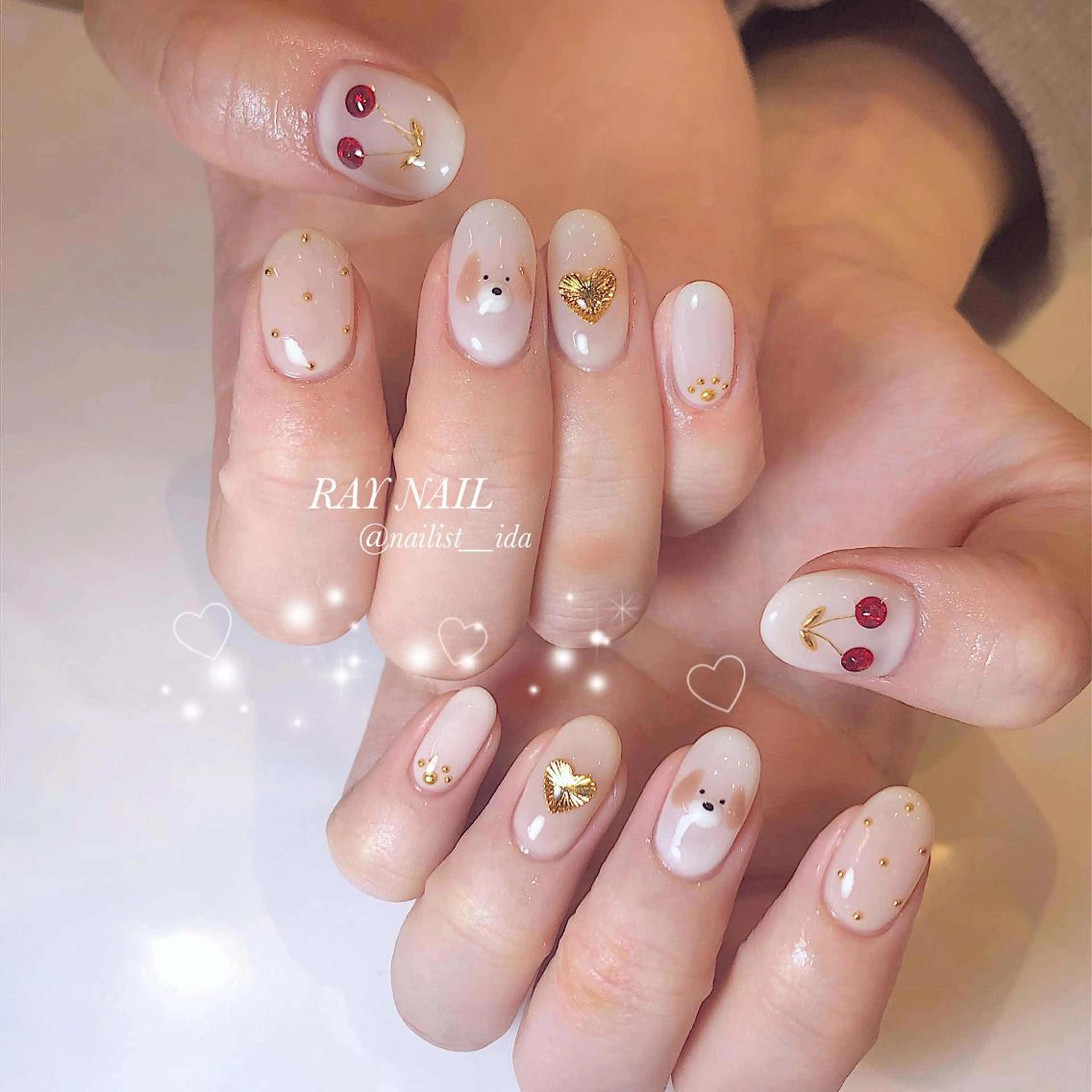 ネイル Arowa 伊田のネイルデザイン