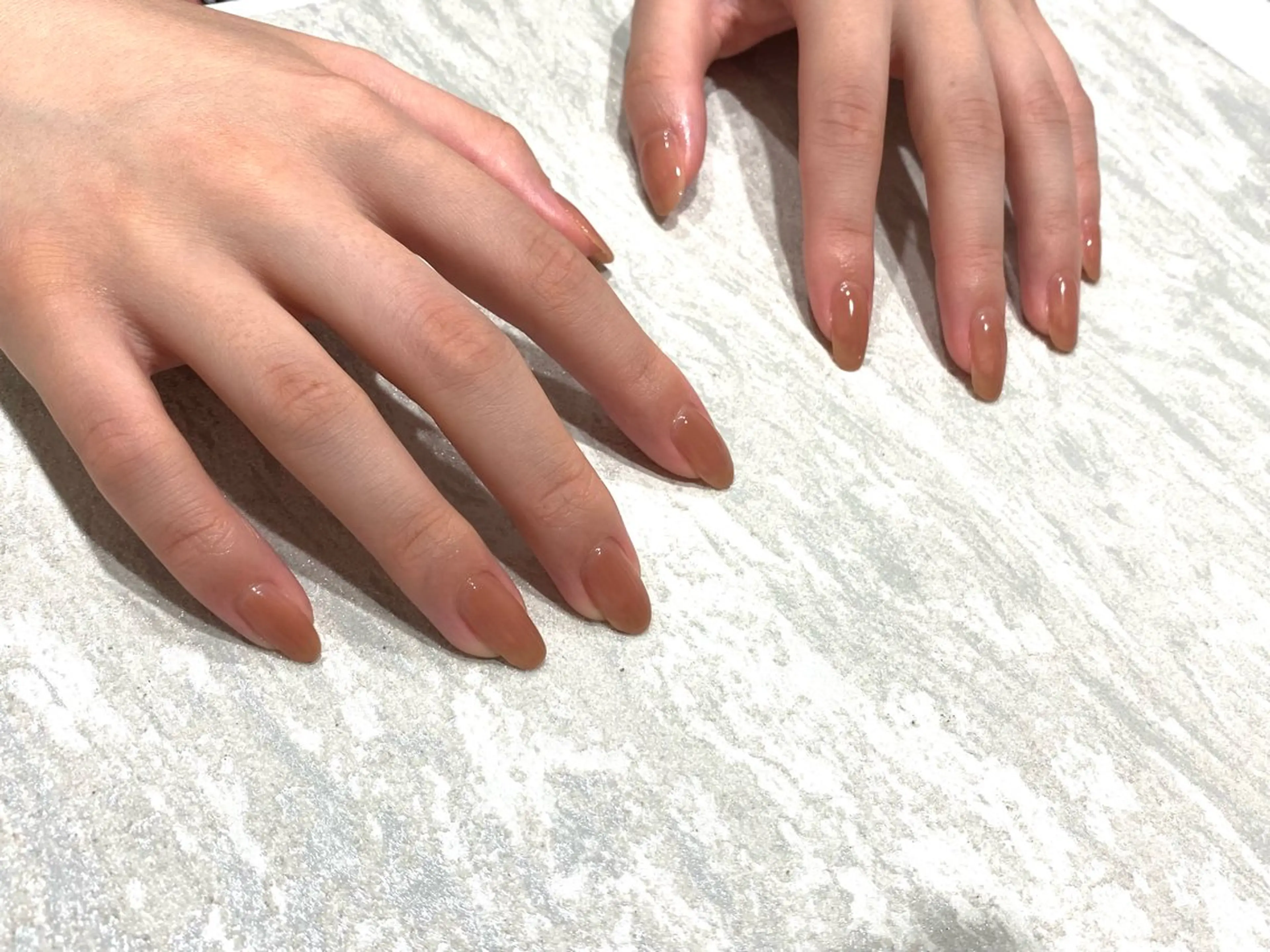 ネイル ワンカラーネイル Lulua nozomiのネイルデザイン