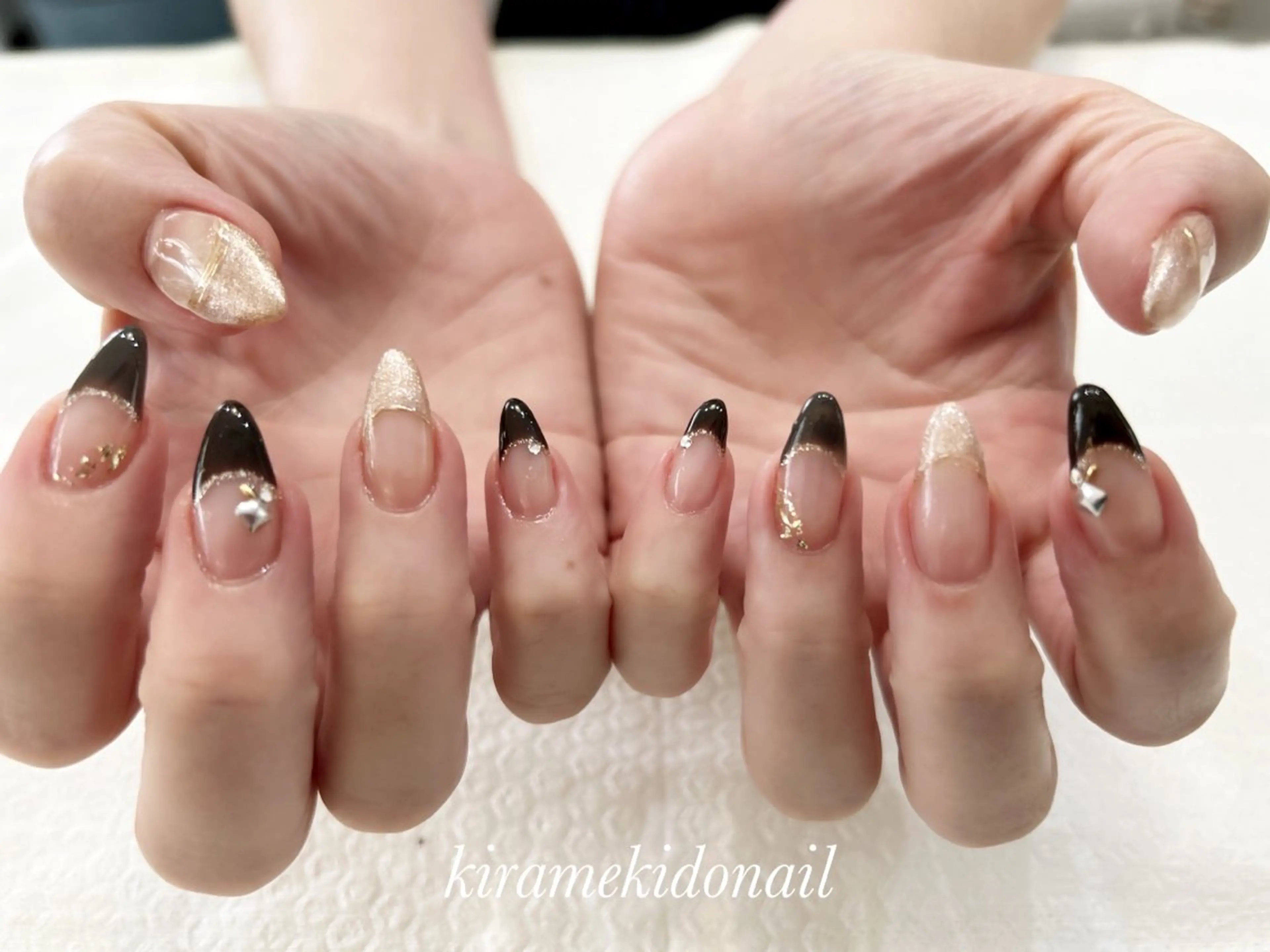 ネイル ハンドネイル kiramekido nail salon所属・林 禅のネイルデザイン