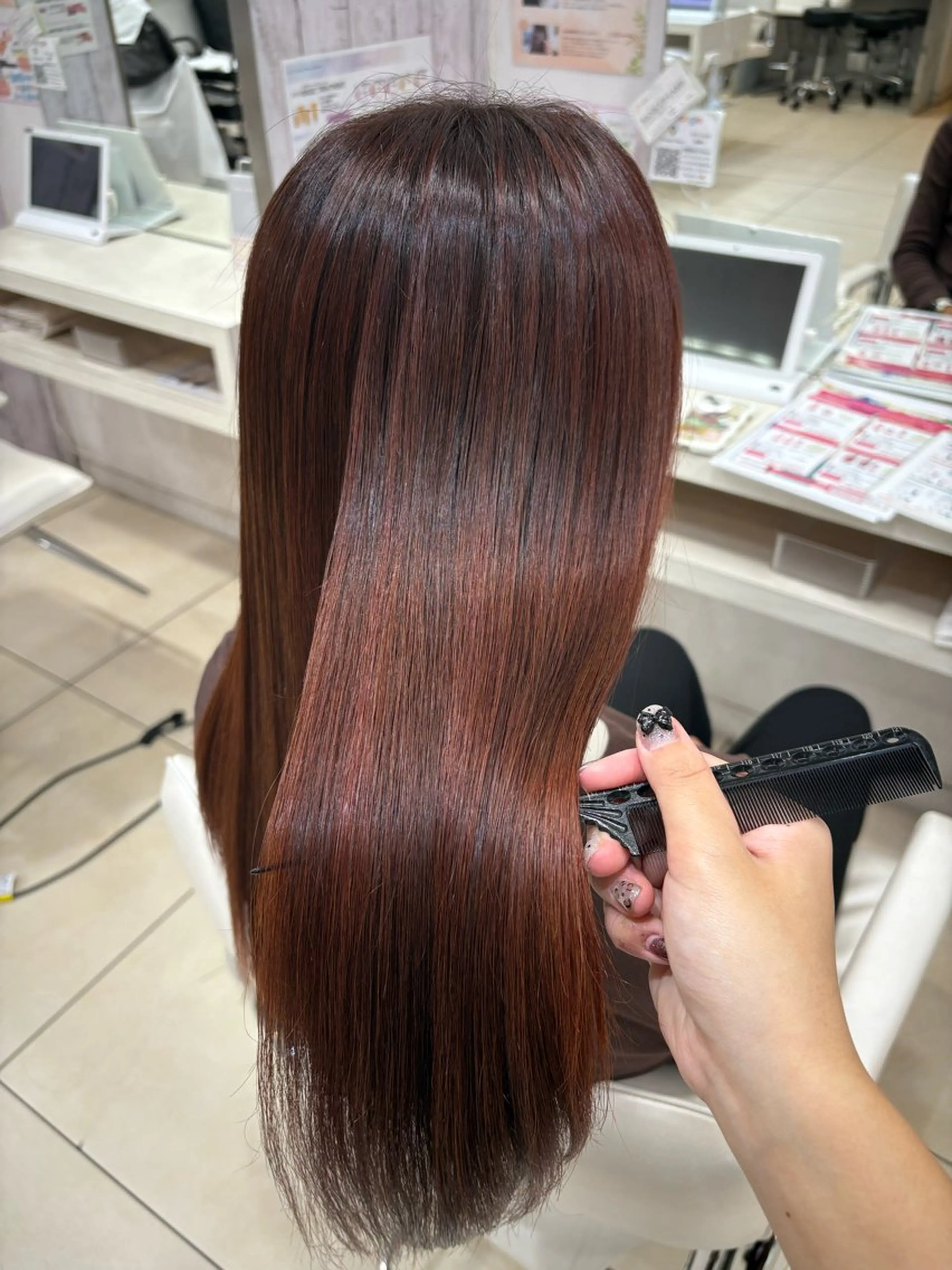 セミロング カラー 🌻髪質改善カラー 🌻Yunaのヘアスタイル