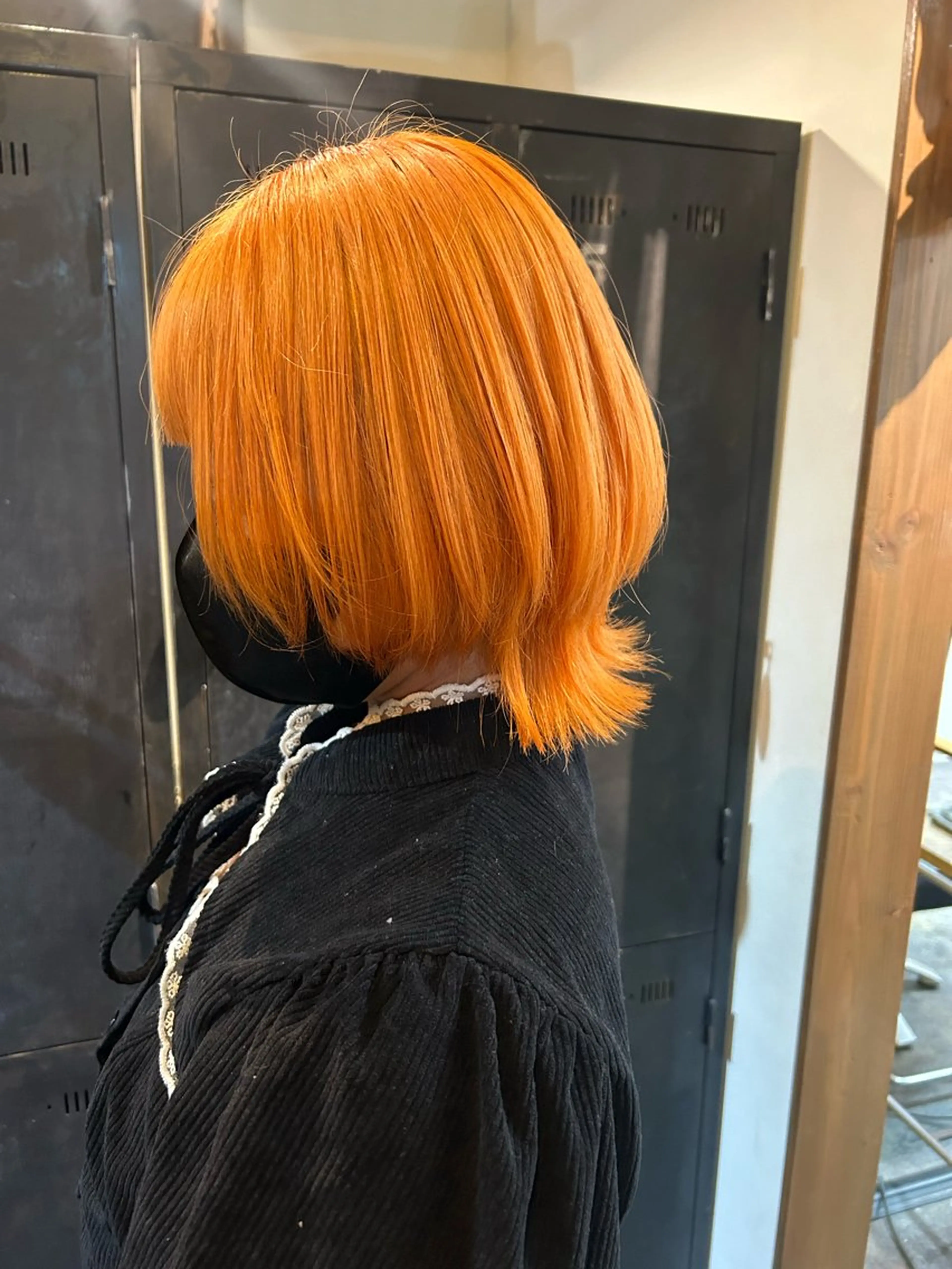 ミディアム カット ヘアカラー トリートメント L STUDIO所属・ハイトーン/ブリーチ 🧁soraのヘアスタイル