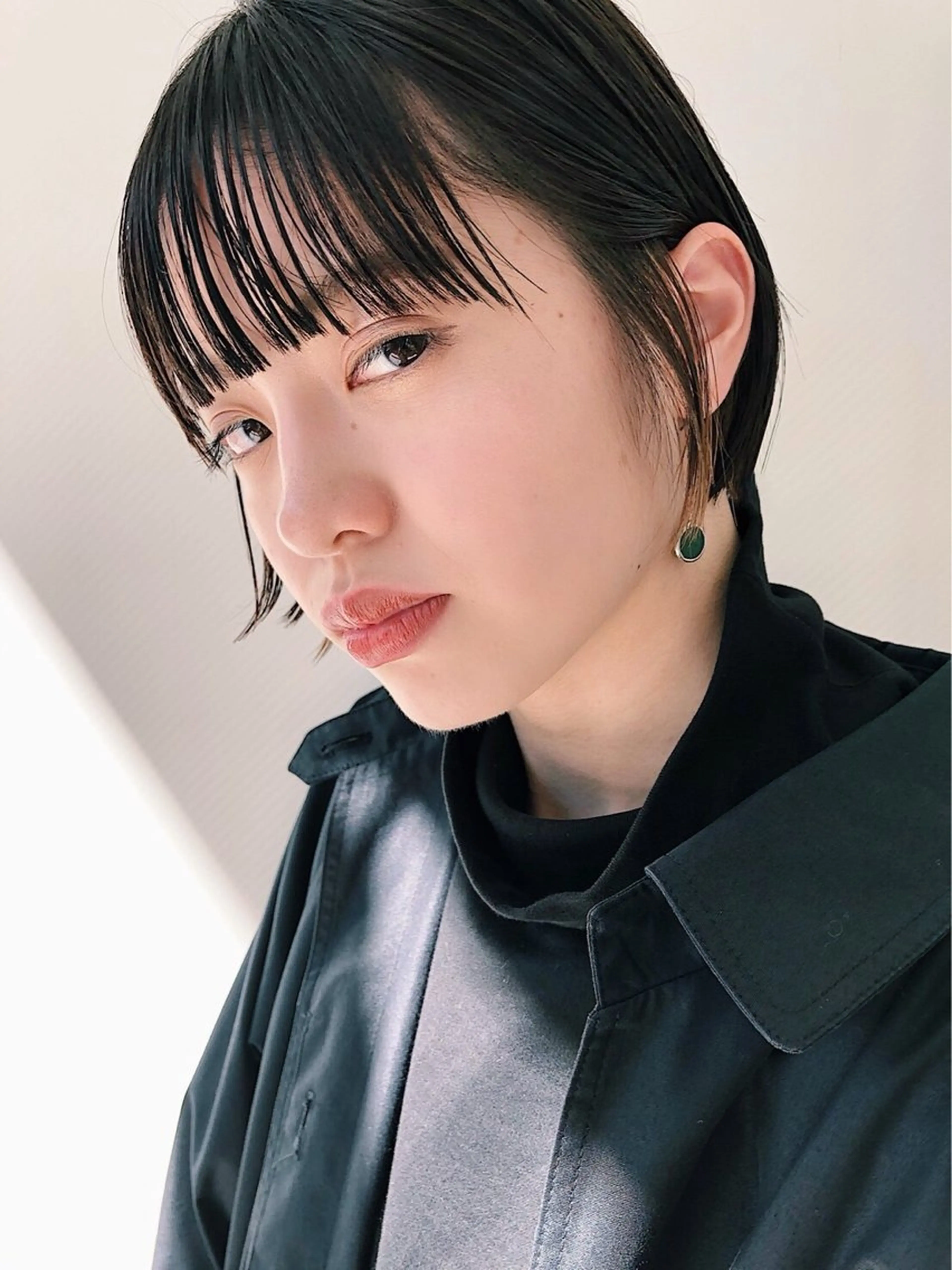 ショート レイヤーカット/ パーマ/鎌田実奈歩のヘアスタイル