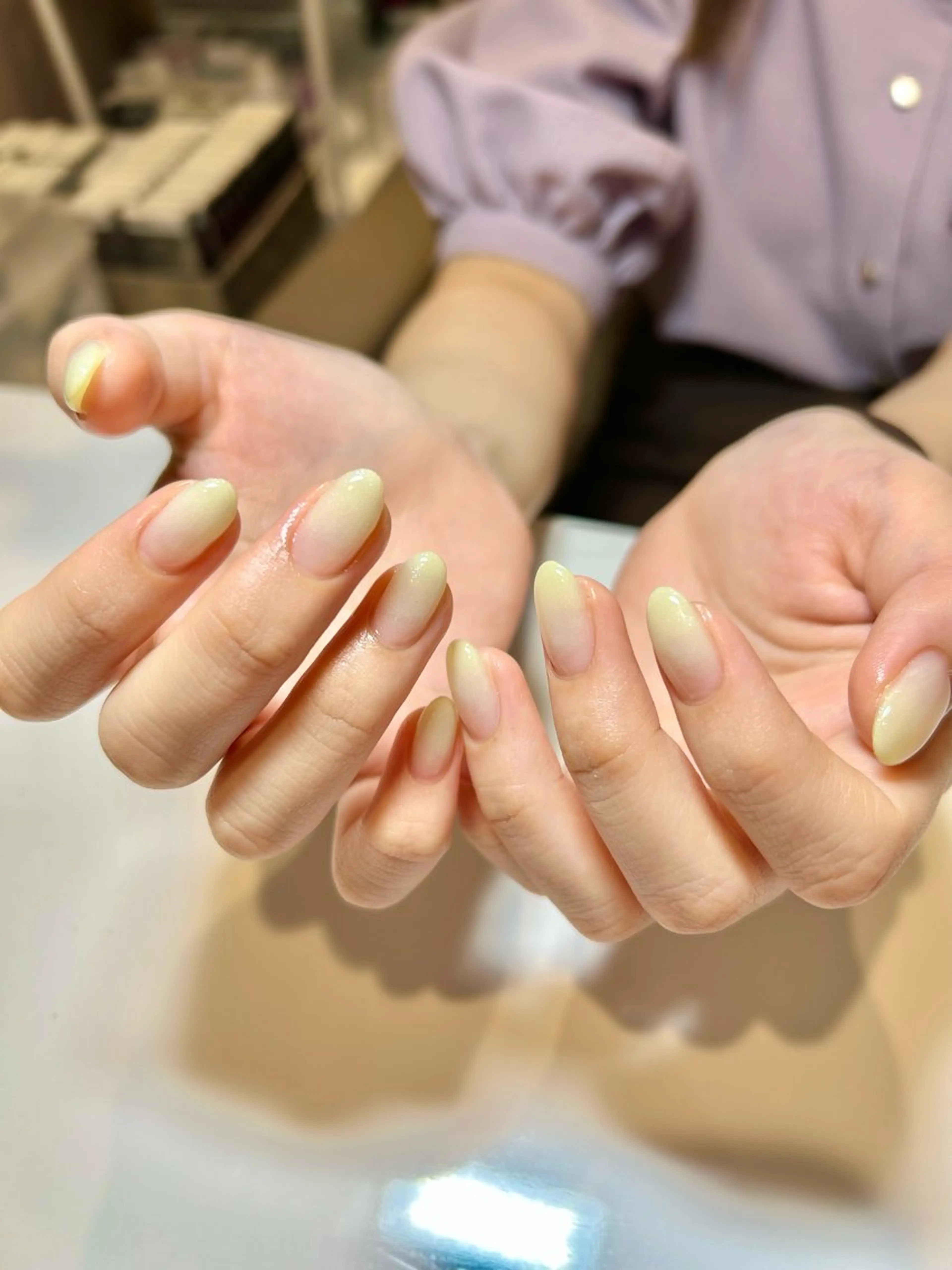 ネイル グラデーション ハンドネイル welina Miyukiのネイルデザイン