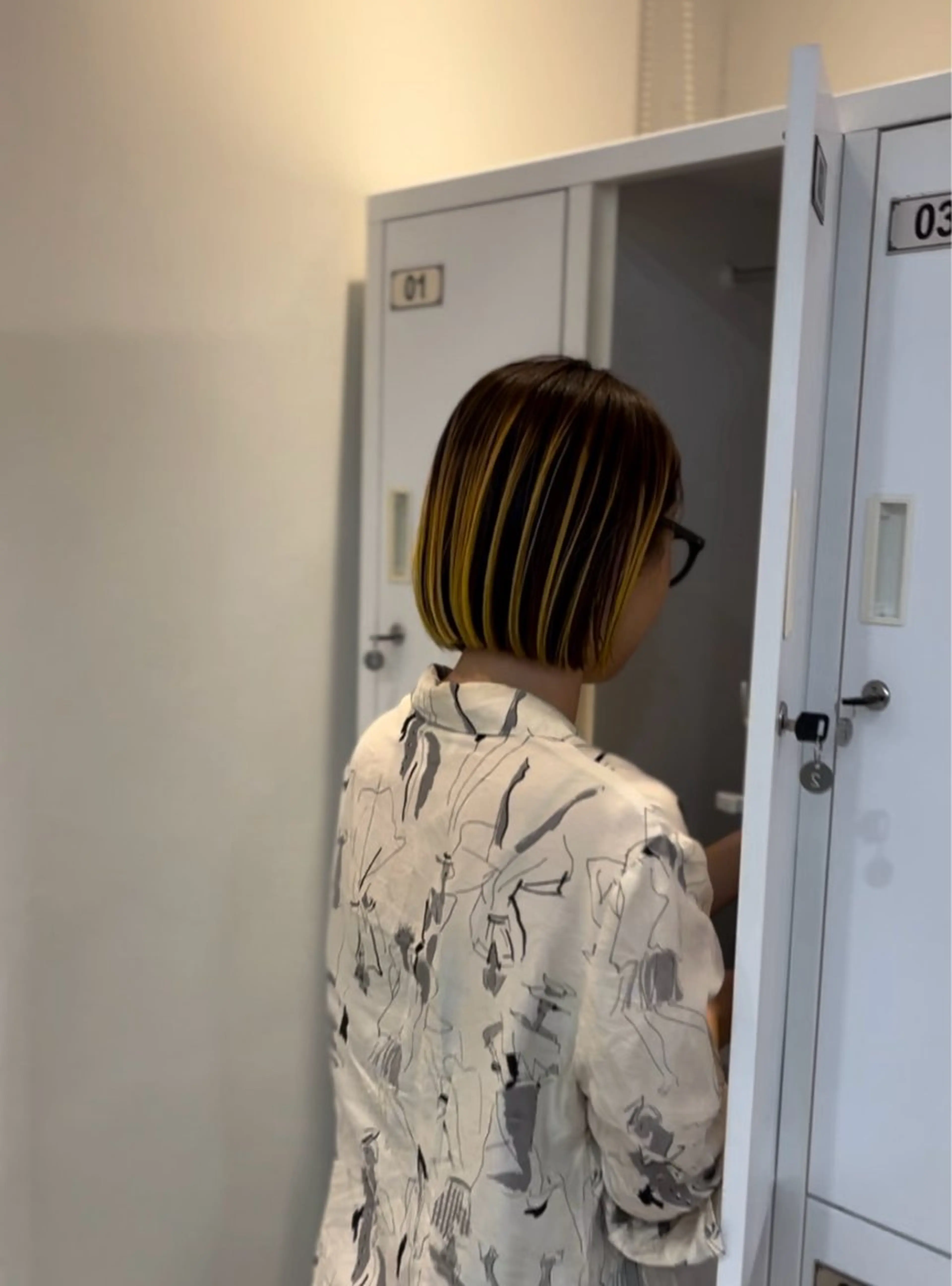 ミディアム ボブ カット ヘアカラー タカギショウヘイ /カット職人✂︎のヘアスタイル