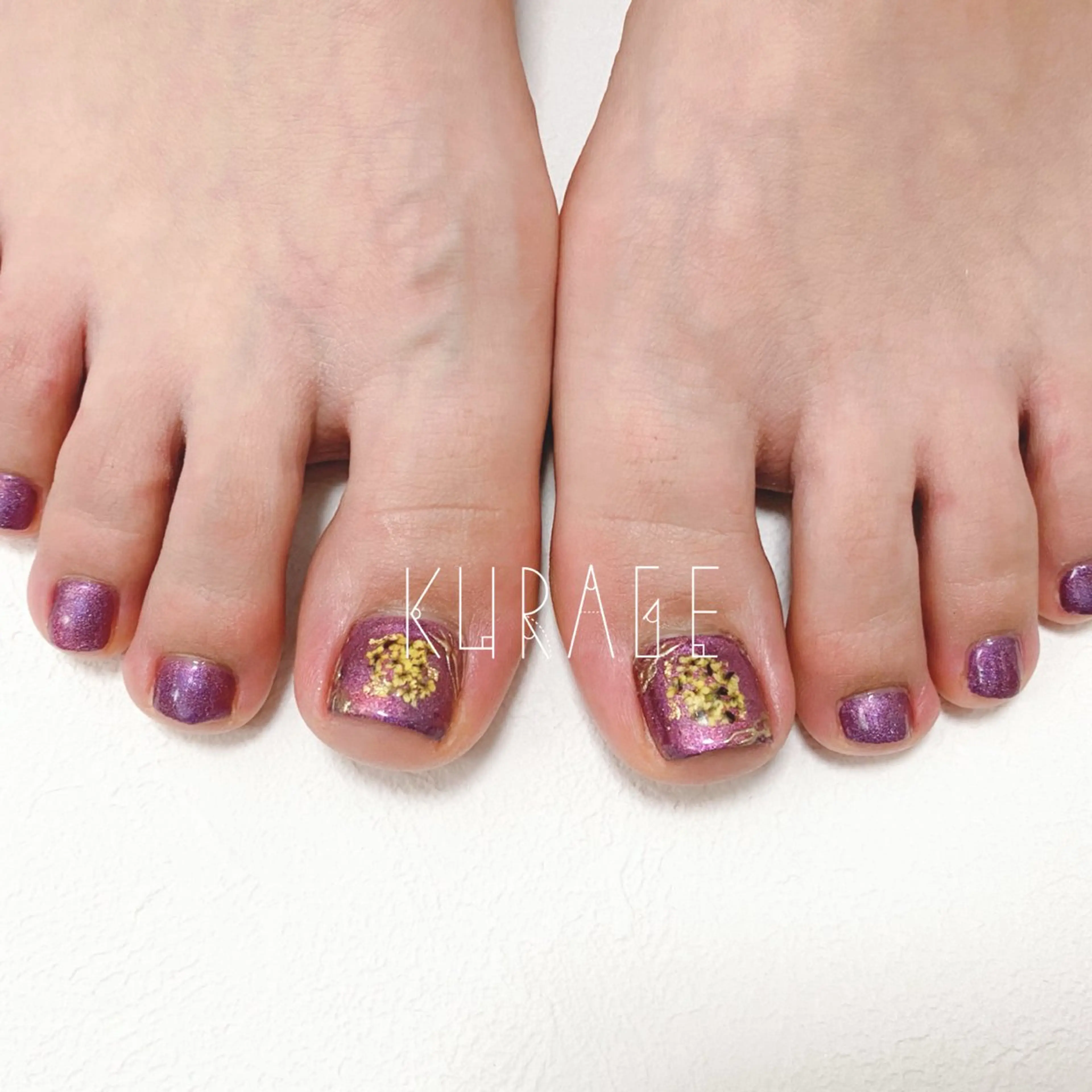 ネイル フットネイル private salon 海月のネイルデザイン