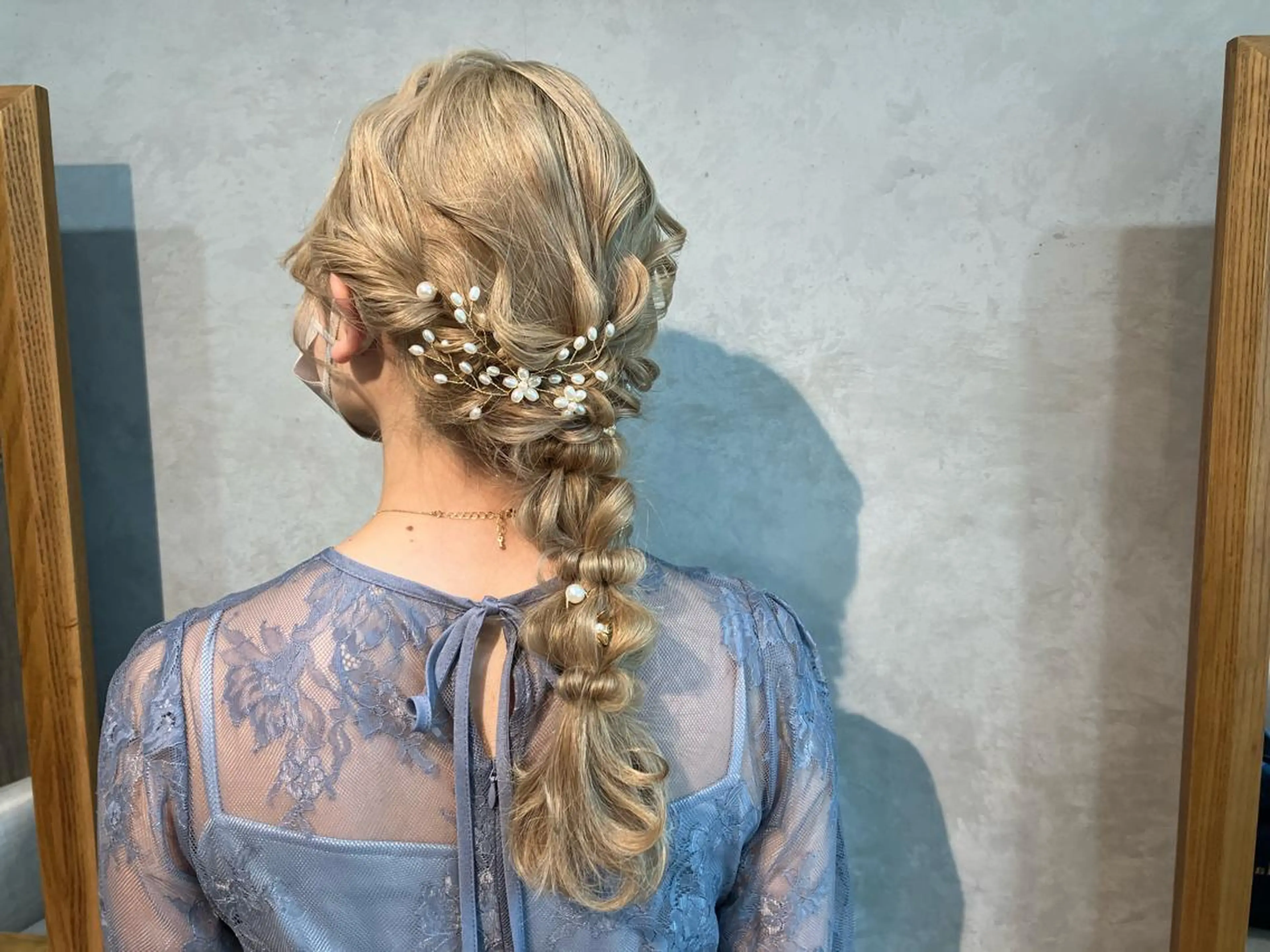 ヘアアレンジ 結婚式・ブライダル Hair&Make Nahoのマツエク・マツパデザイン