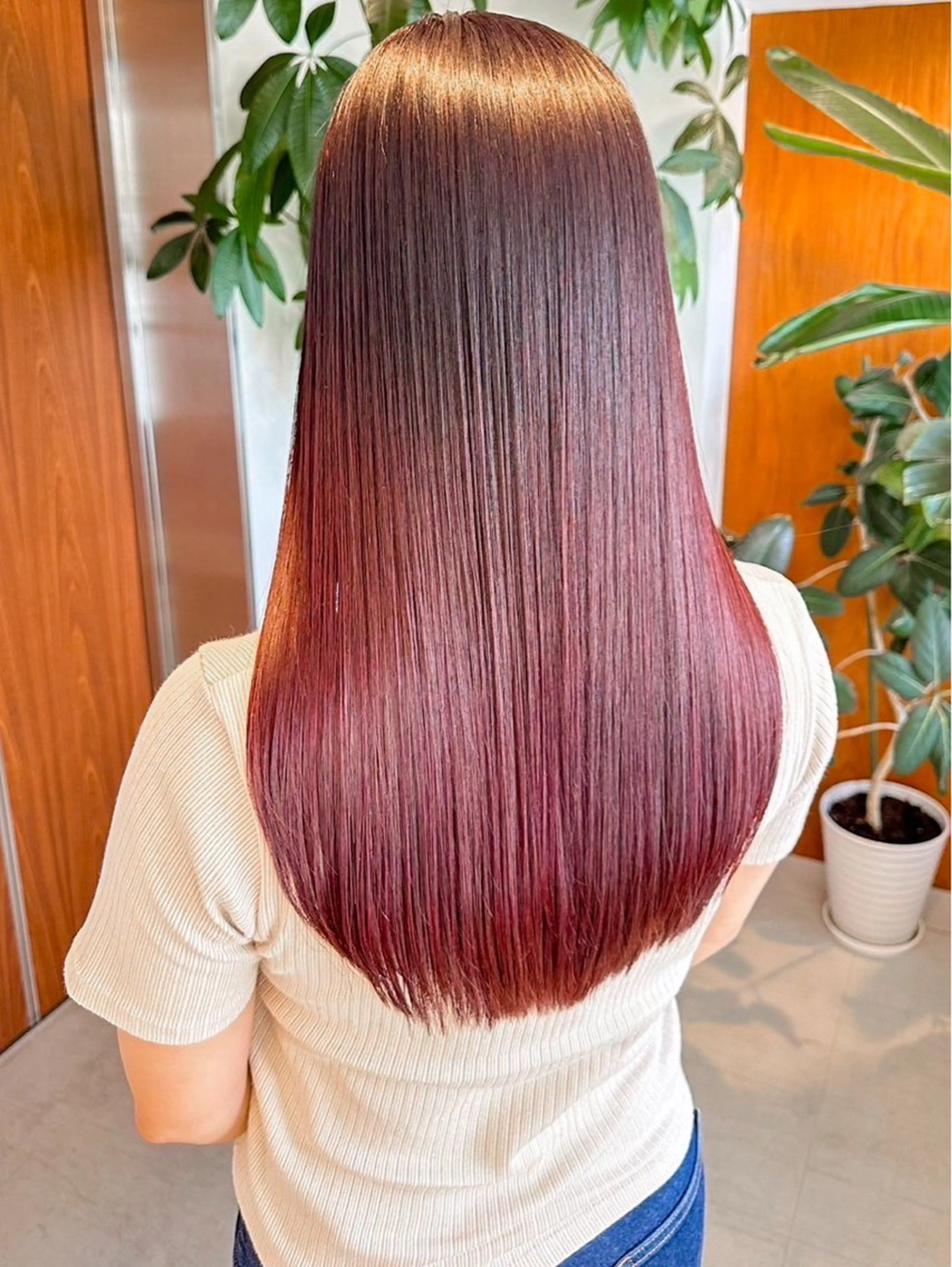 ロング ヘアカラー トリートメント ATENA所属・撮影モデル様募集 直樹のヘアスタイル